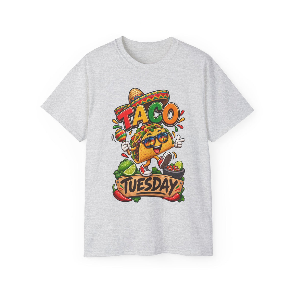 T-Shirt — Festive Taco Tuesday Fiesta