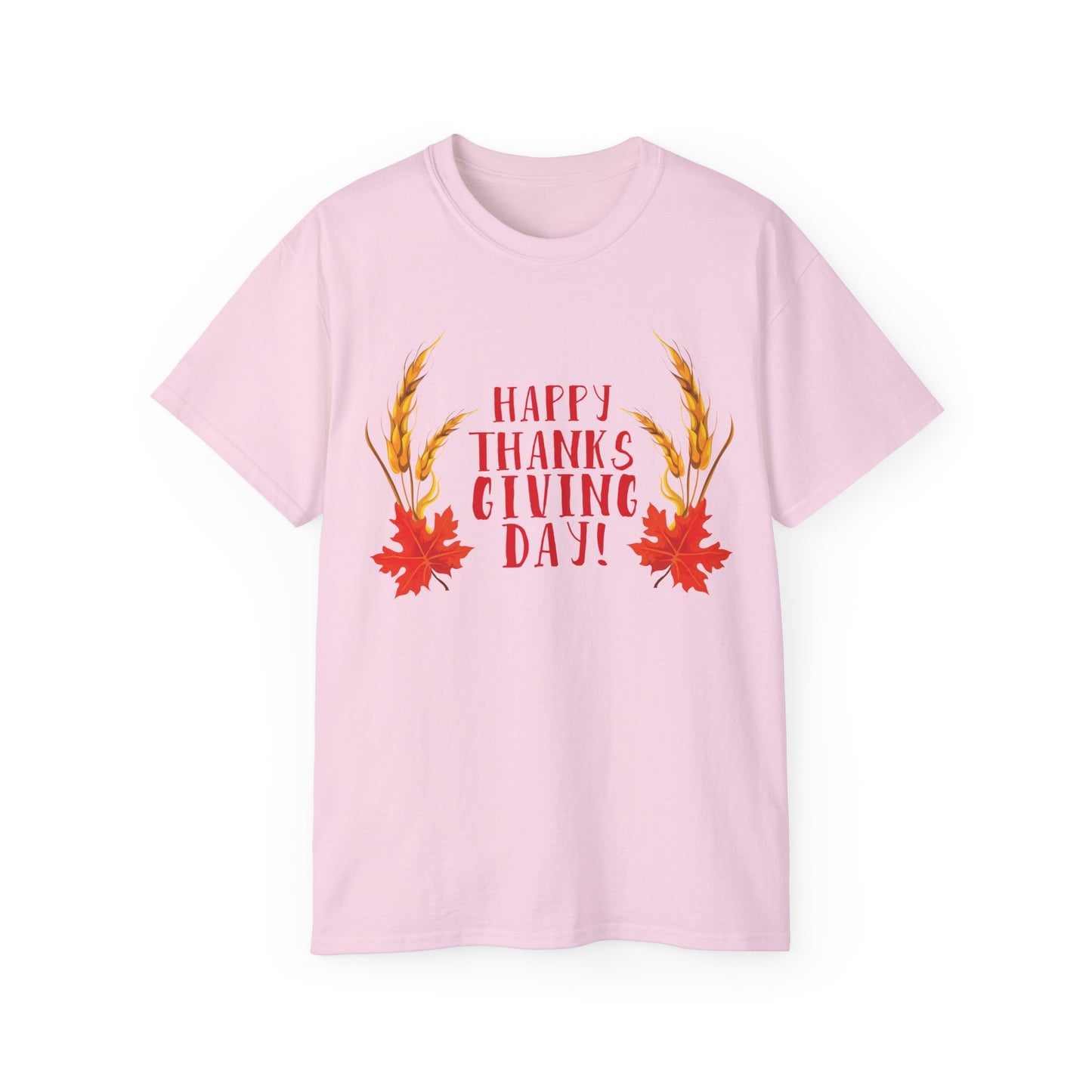 Unisex Ultra Cotton Tee - Happy Thanksgiving Day