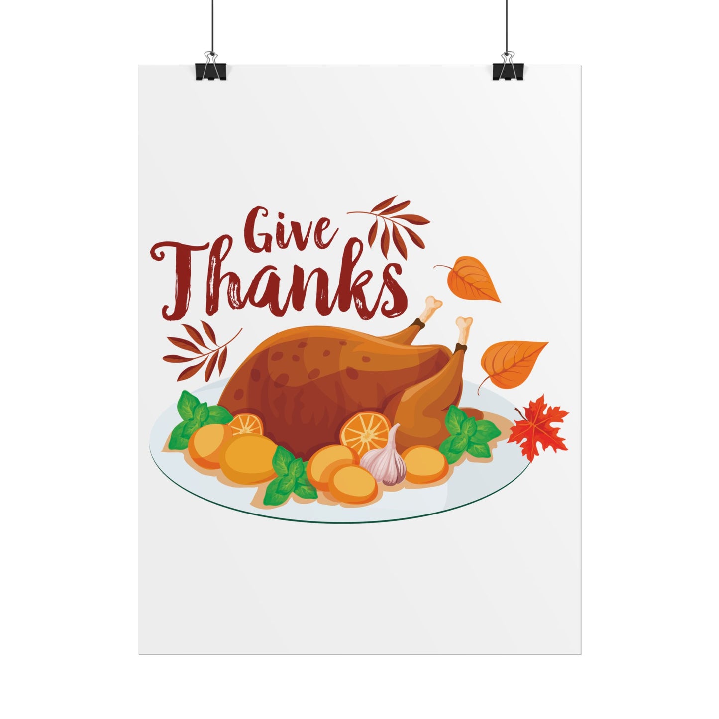 Rolled Poster -Give Thanks