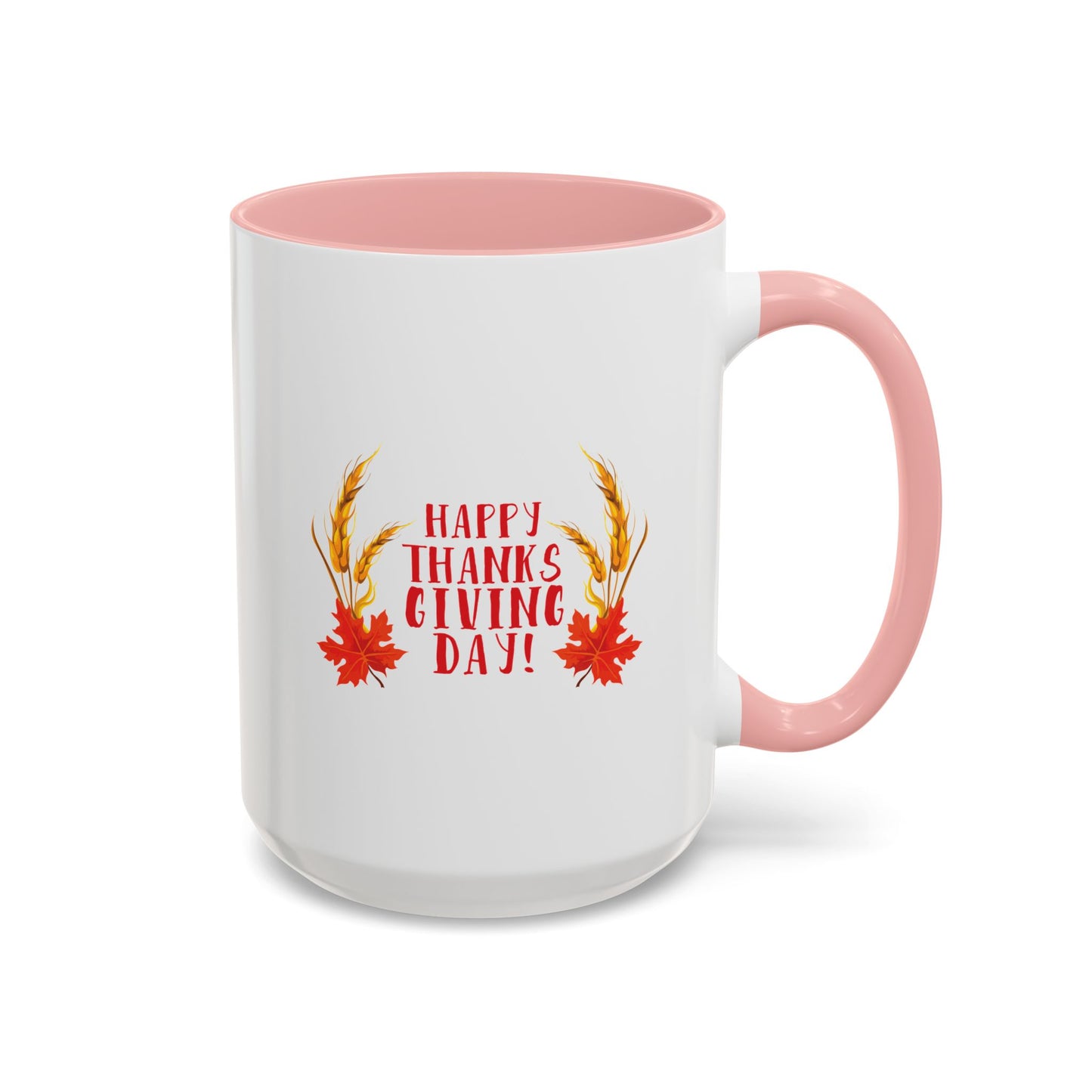 Accent Coffee Mug -Happy Thanksgiving Day