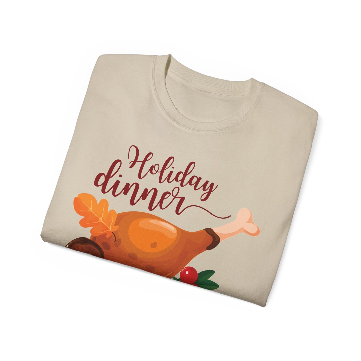 Unisex Ultra Cotton Tee - Holiday Dinner