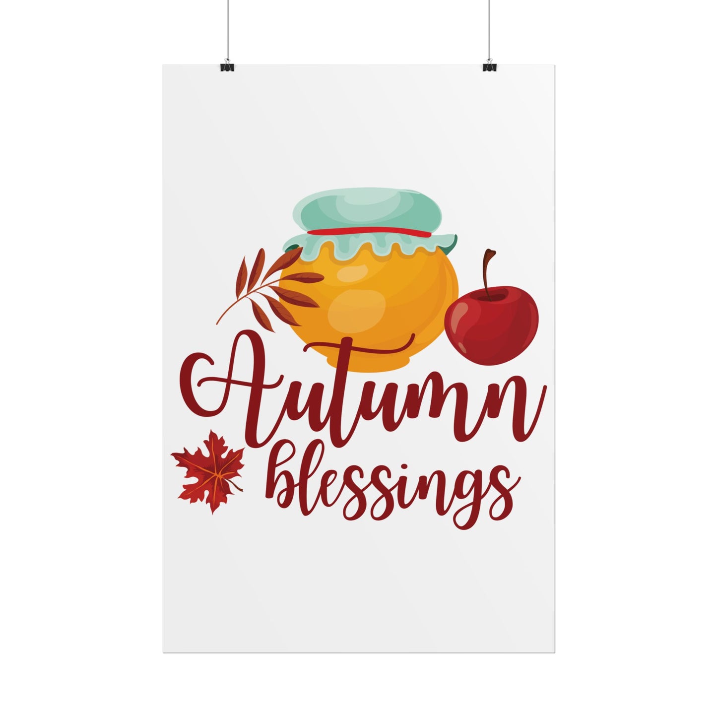 Rolled Poster - Autumn Blessings