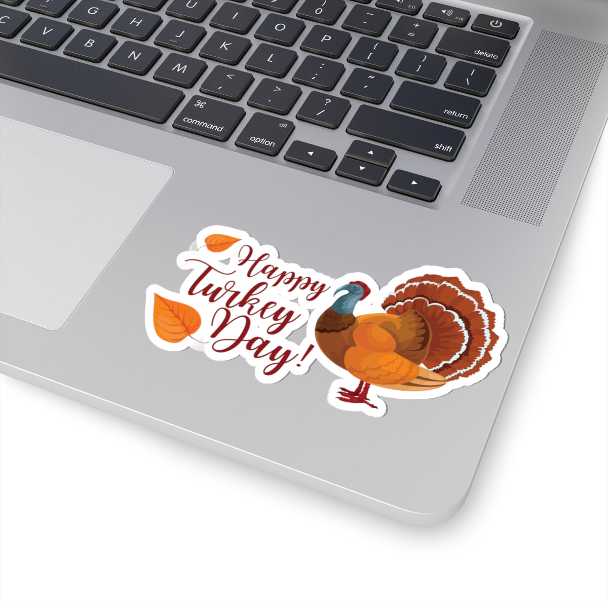 Kiss-Cut Stickers - Happy Turkey Day - Thanksgiving