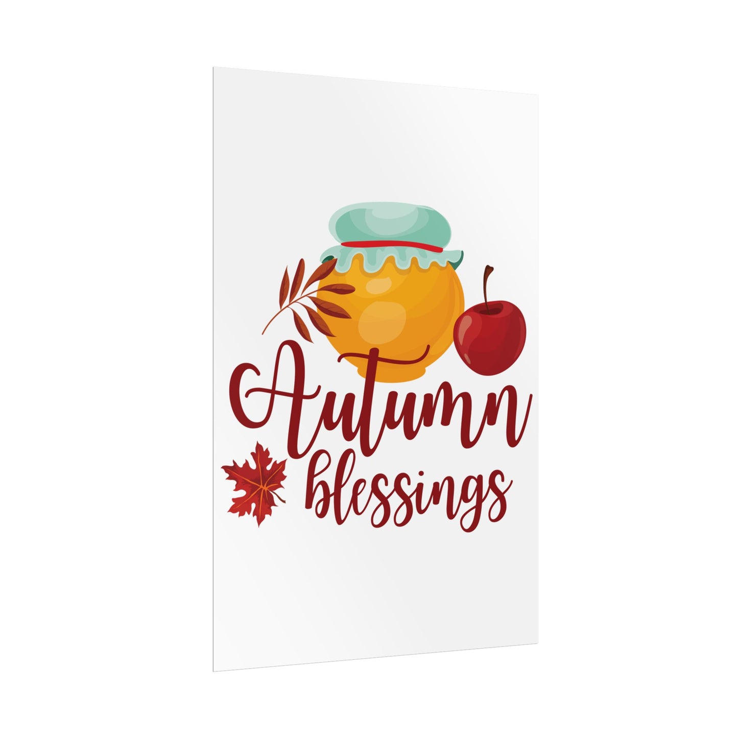 Rolled Poster - Autumn Blessings