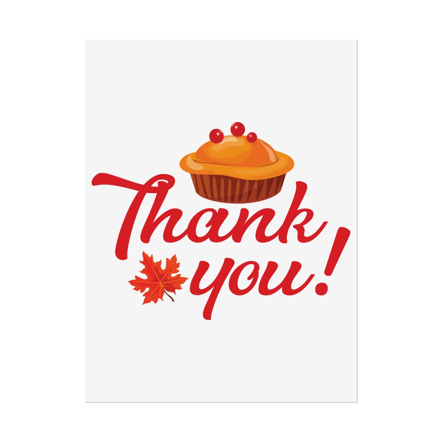 Rolled Poster -Thank you