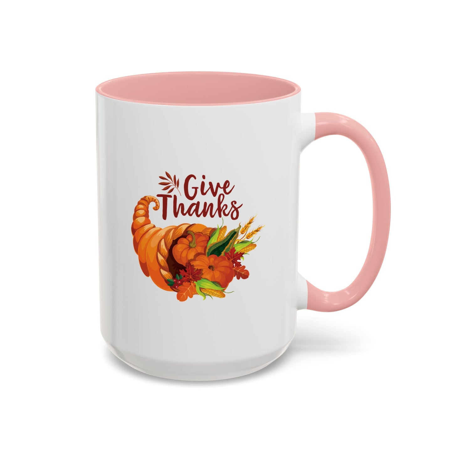 Accent Coffee Mug -Thanksgiving - Give Thanks
