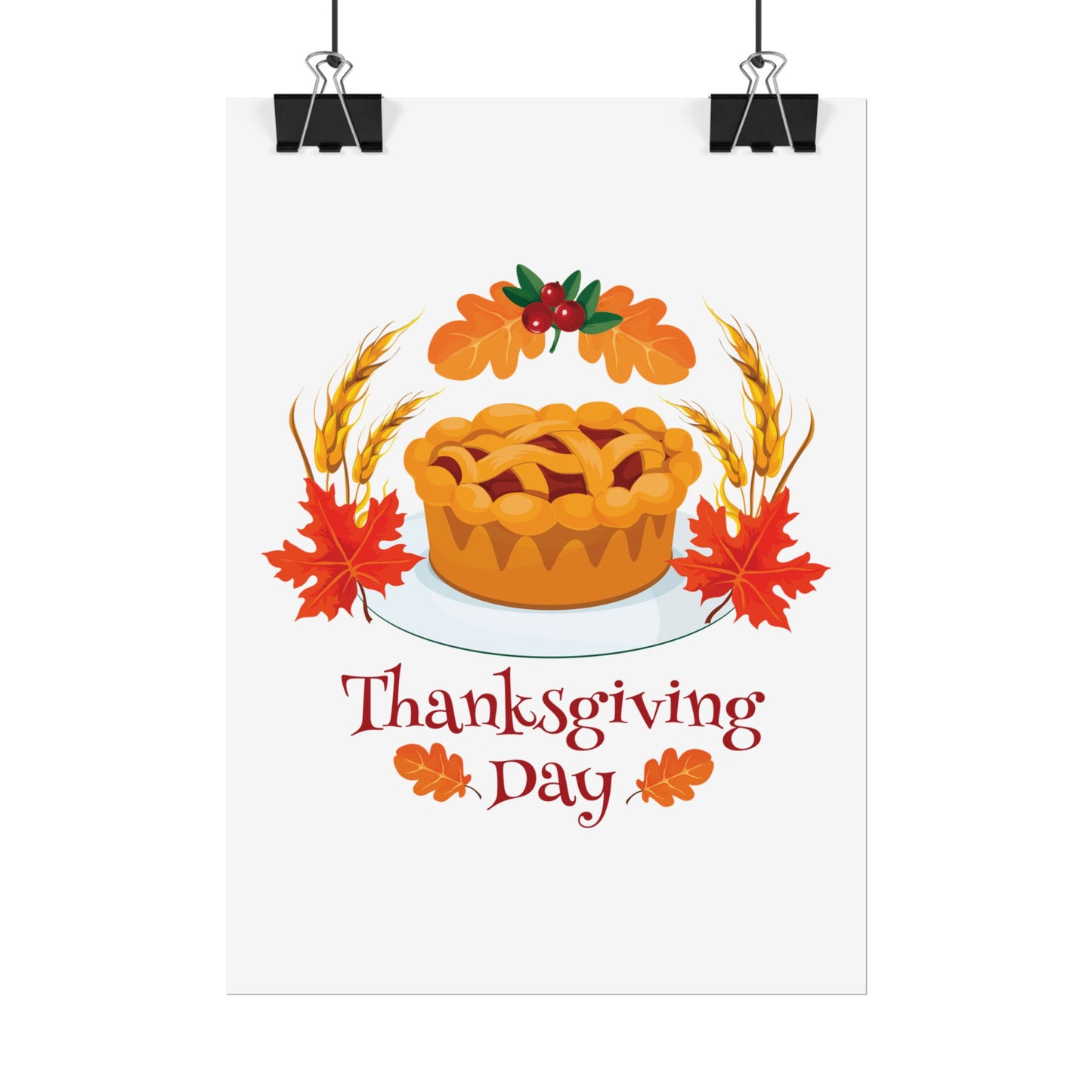 Rolled Poster -Thanksgiving Day