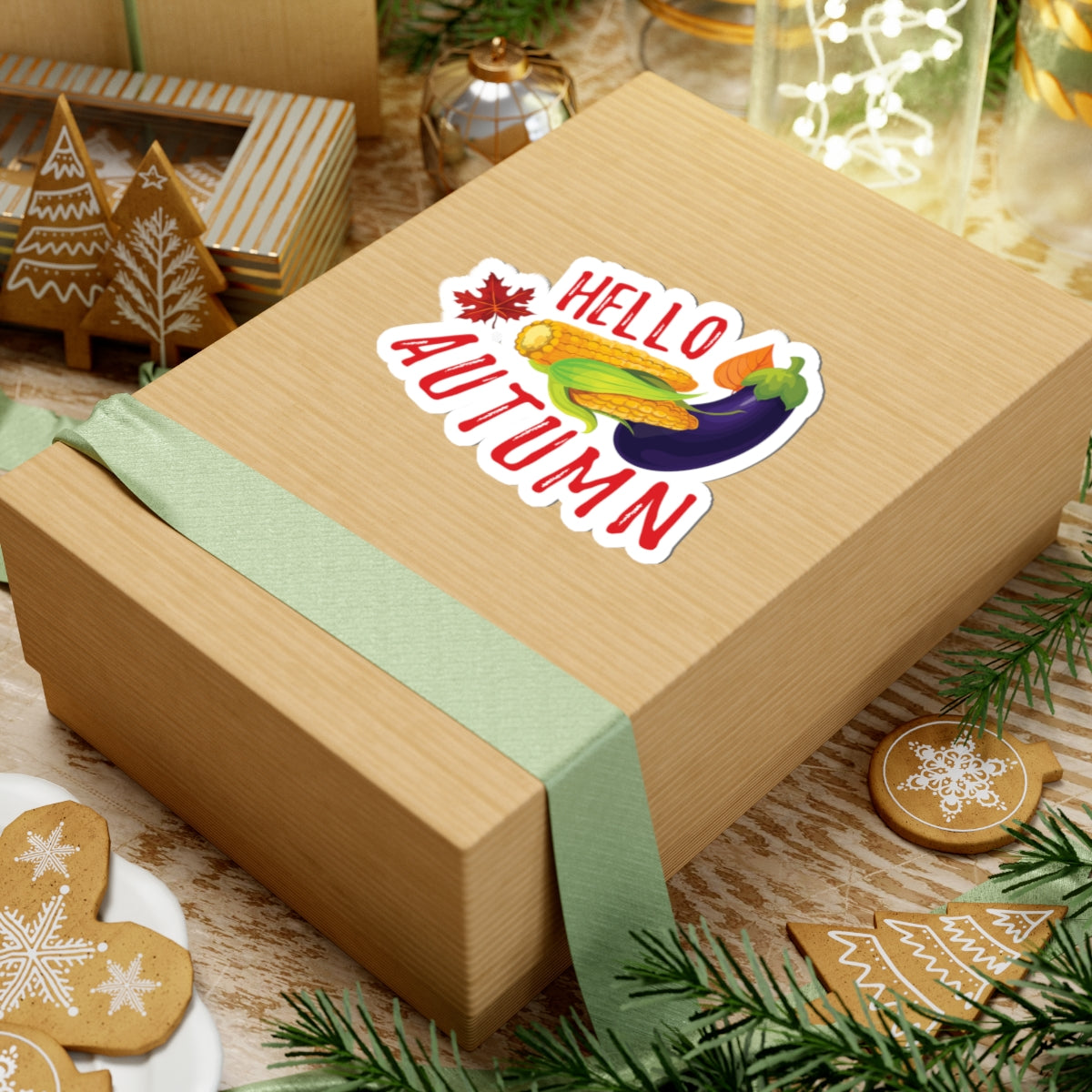 Kiss-Cut Stickers - Hello Autumn