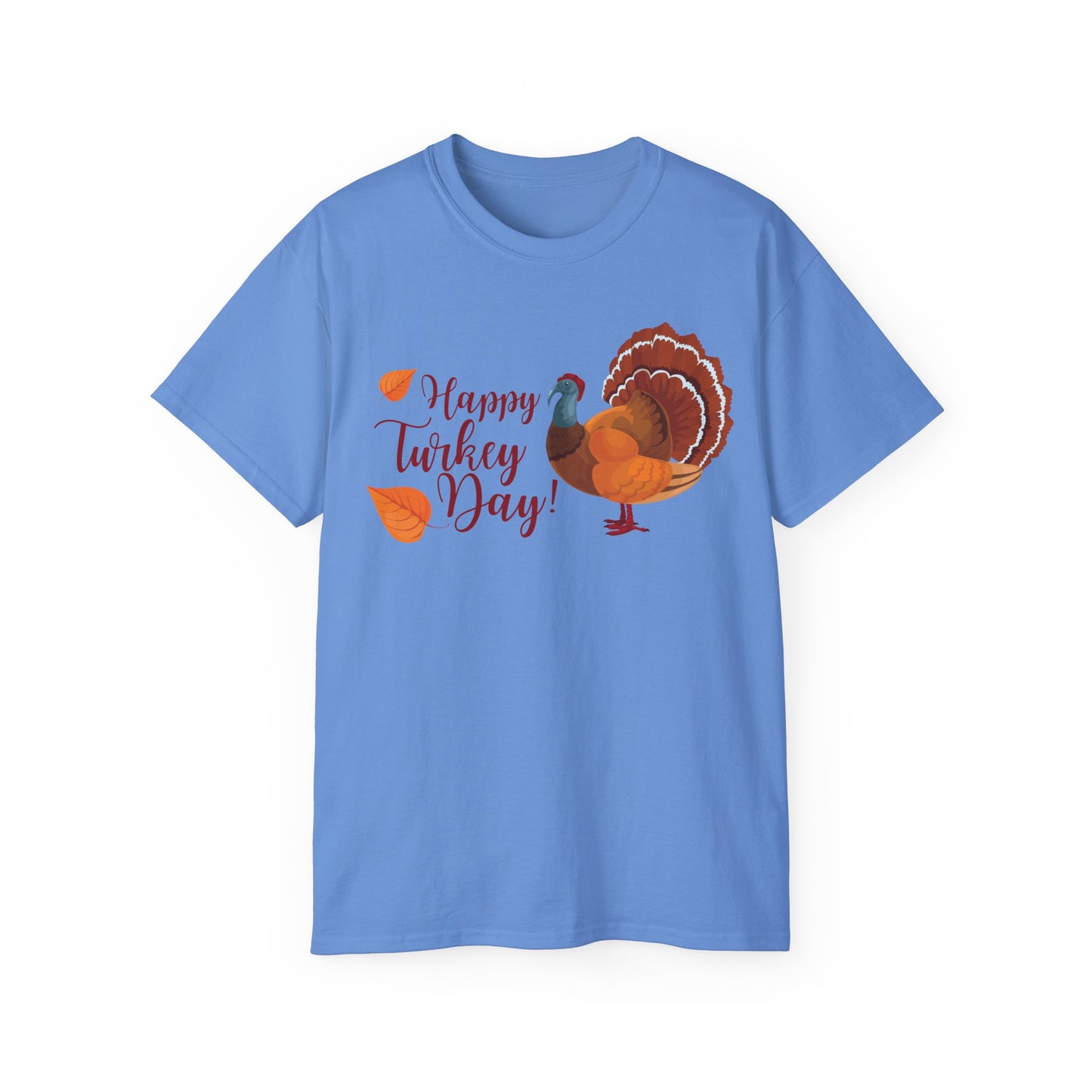 Unisex Ultra Cotton Tee - Happy Turkey Day - Thanksgiving