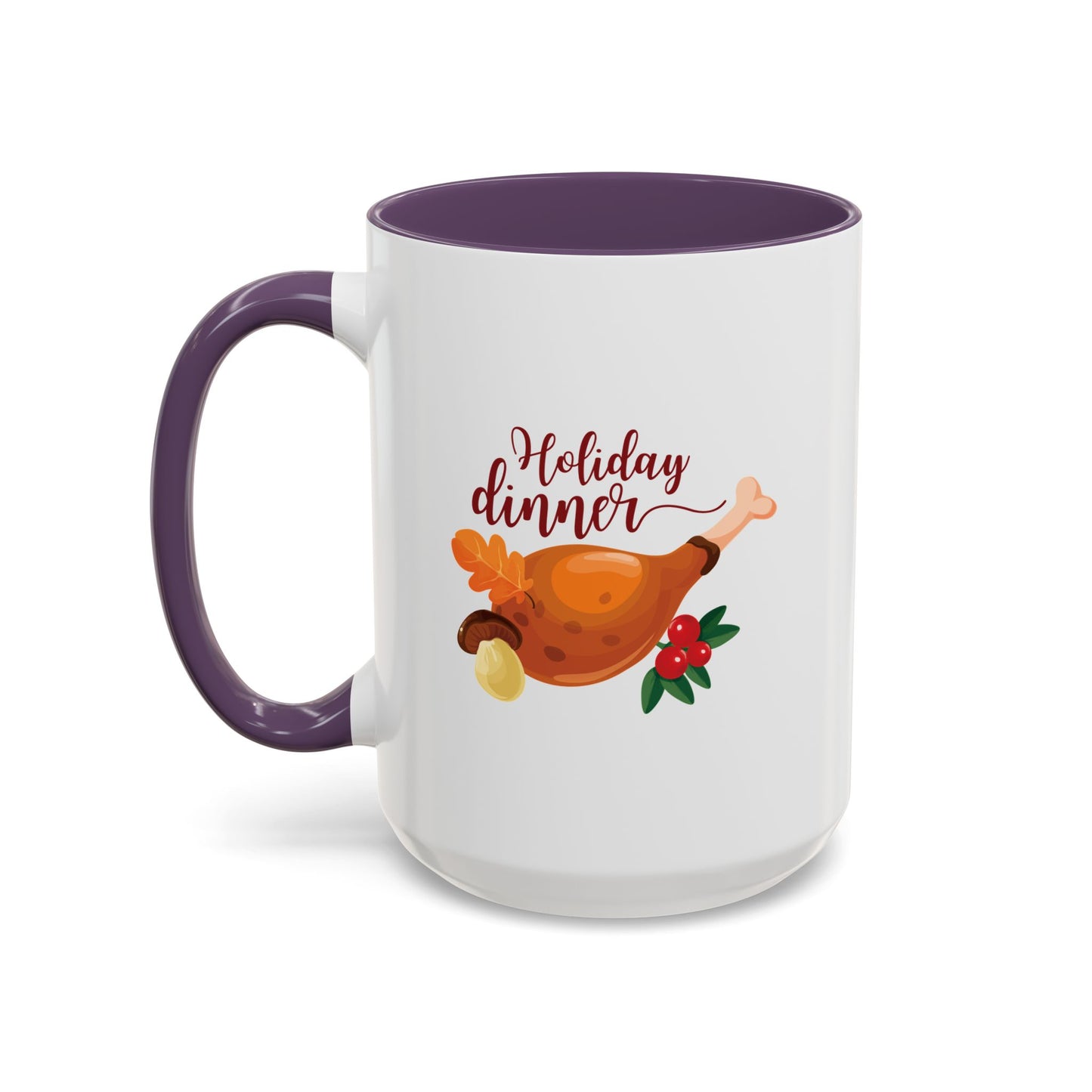 Accent Coffee Mug -Holiday Dinner