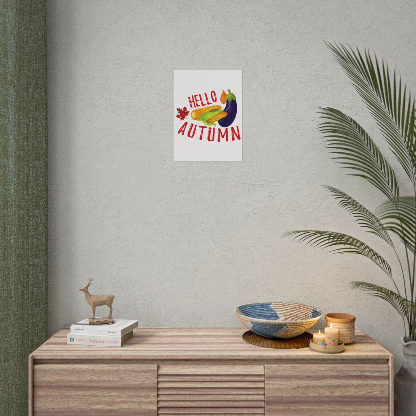 Rolled Poster -Hello Autumn