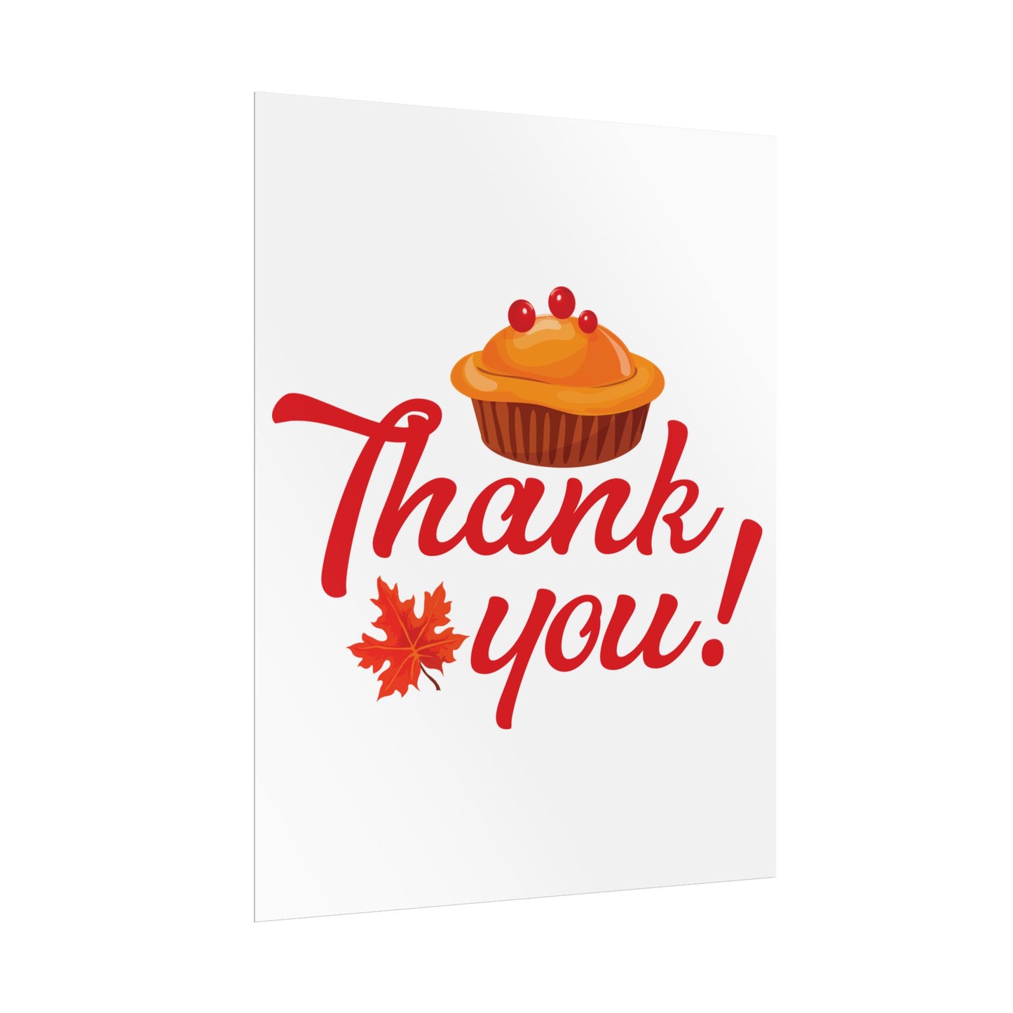 Rolled Poster -Thank you