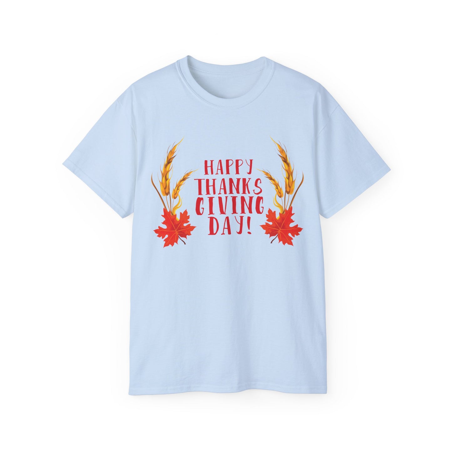 Unisex Ultra Cotton Tee - Happy Thanksgiving Day