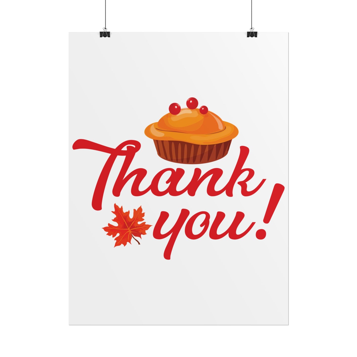 Rolled Poster -Thank you