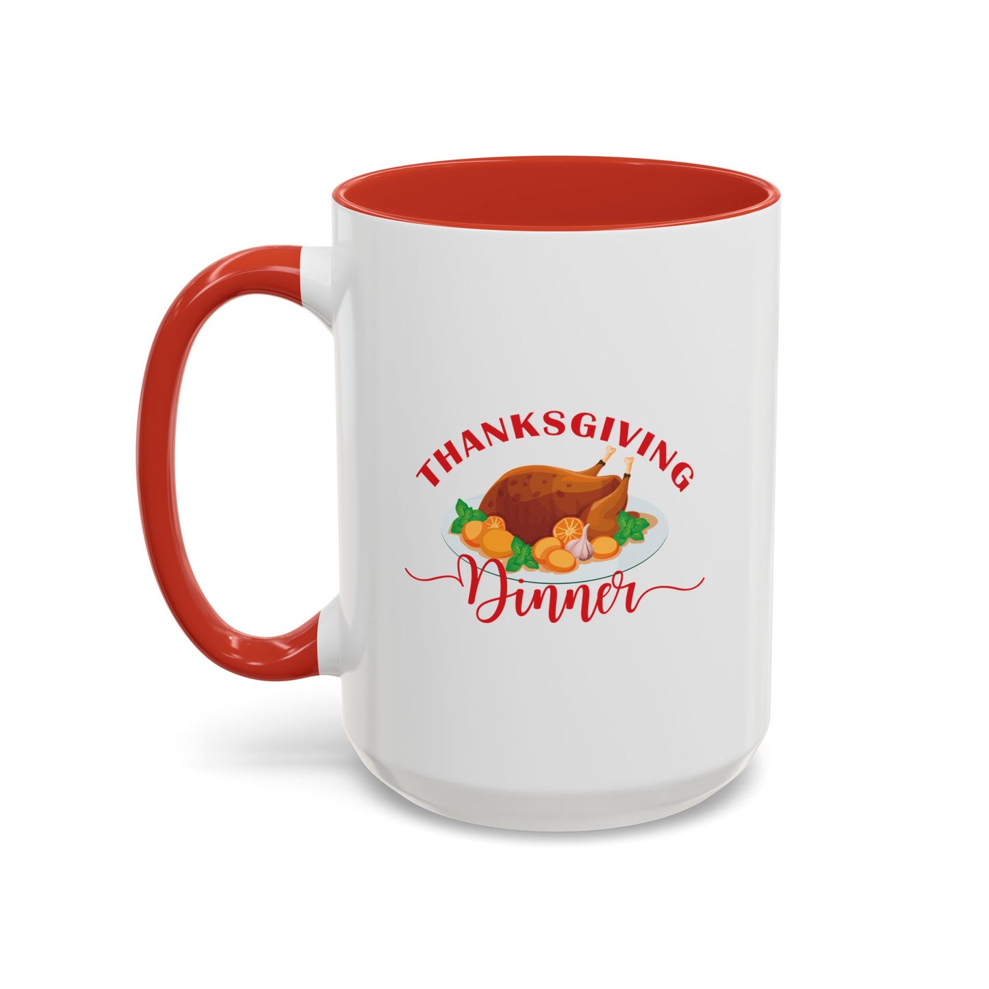 Accent Coffee Mug -Thanksgiving Dinner