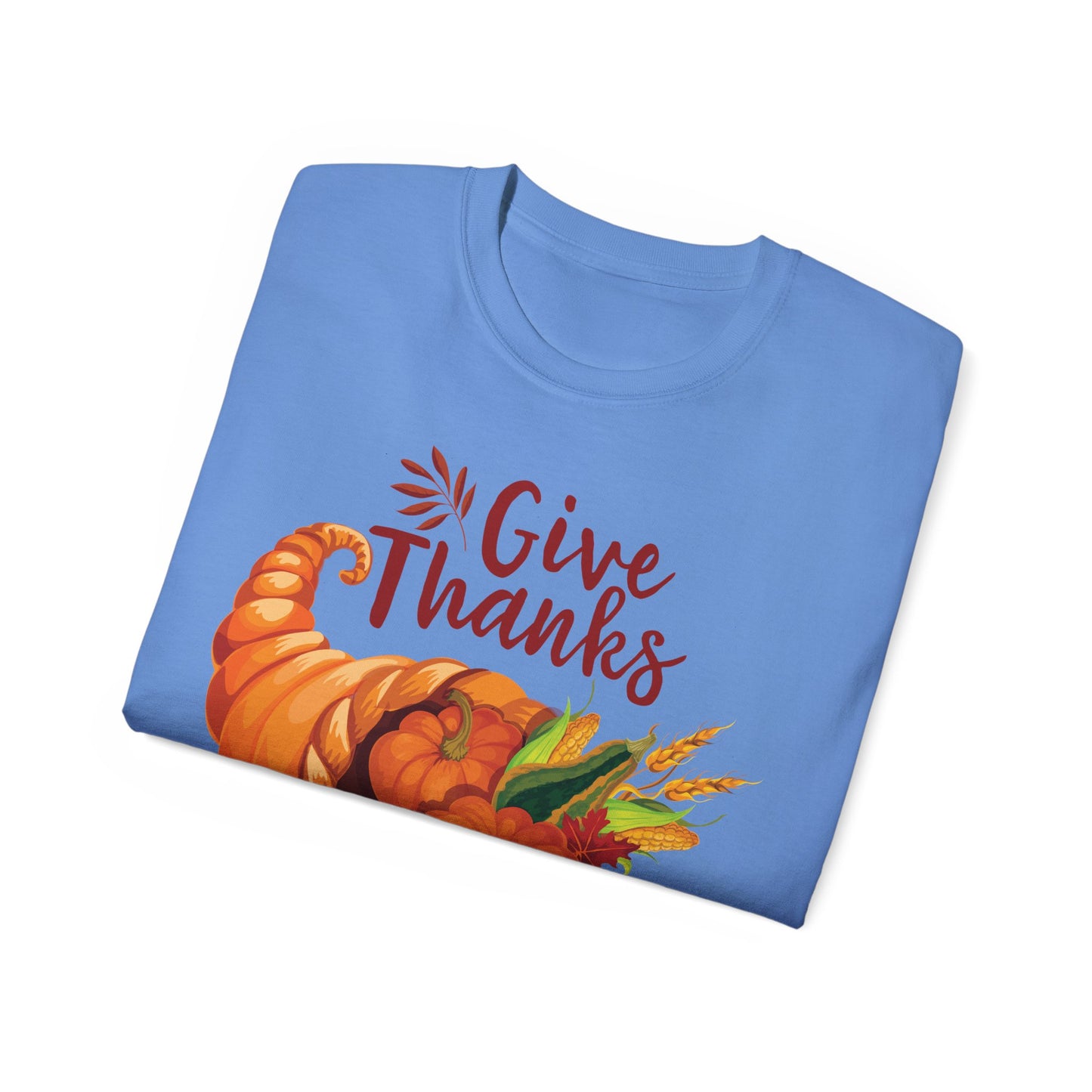 Unisex Ultra Cotton Tee - Thanksgiving - Give Thanks