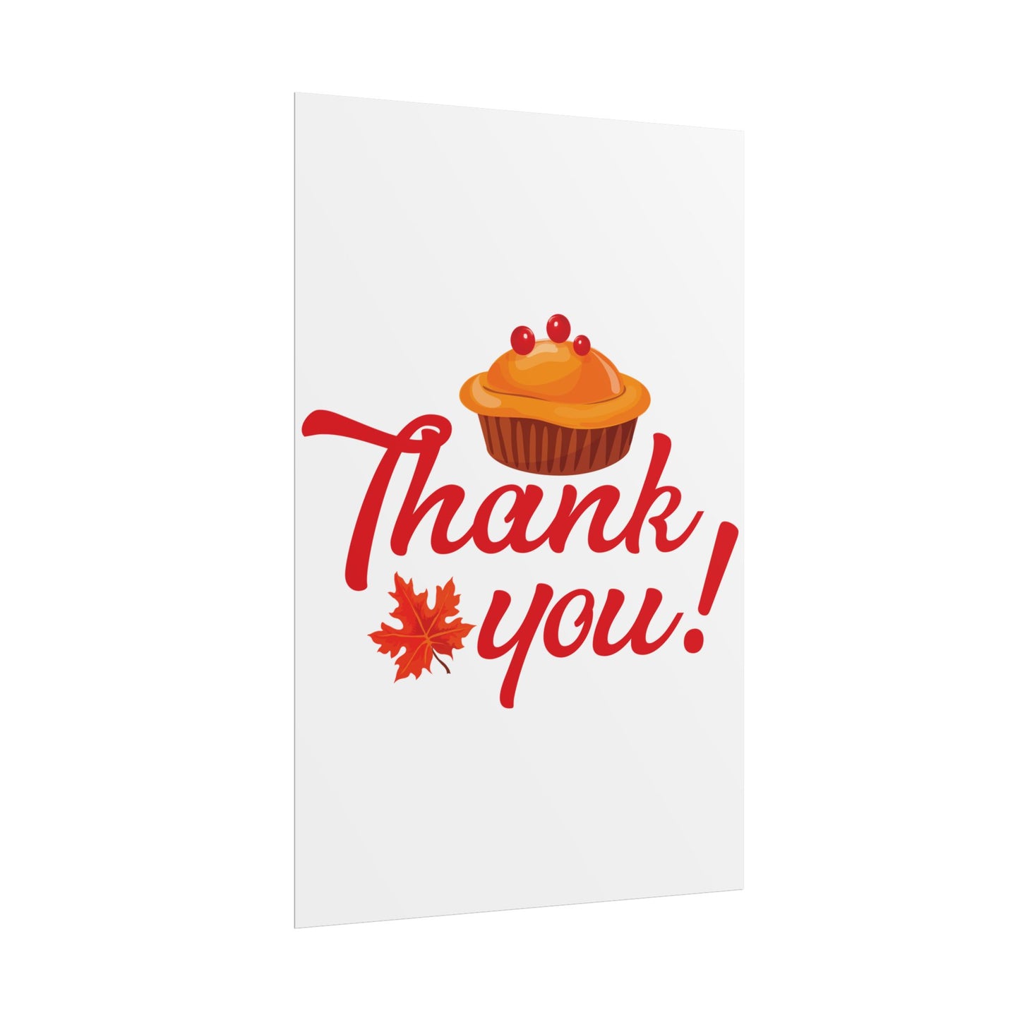 Rolled Poster -Thank you