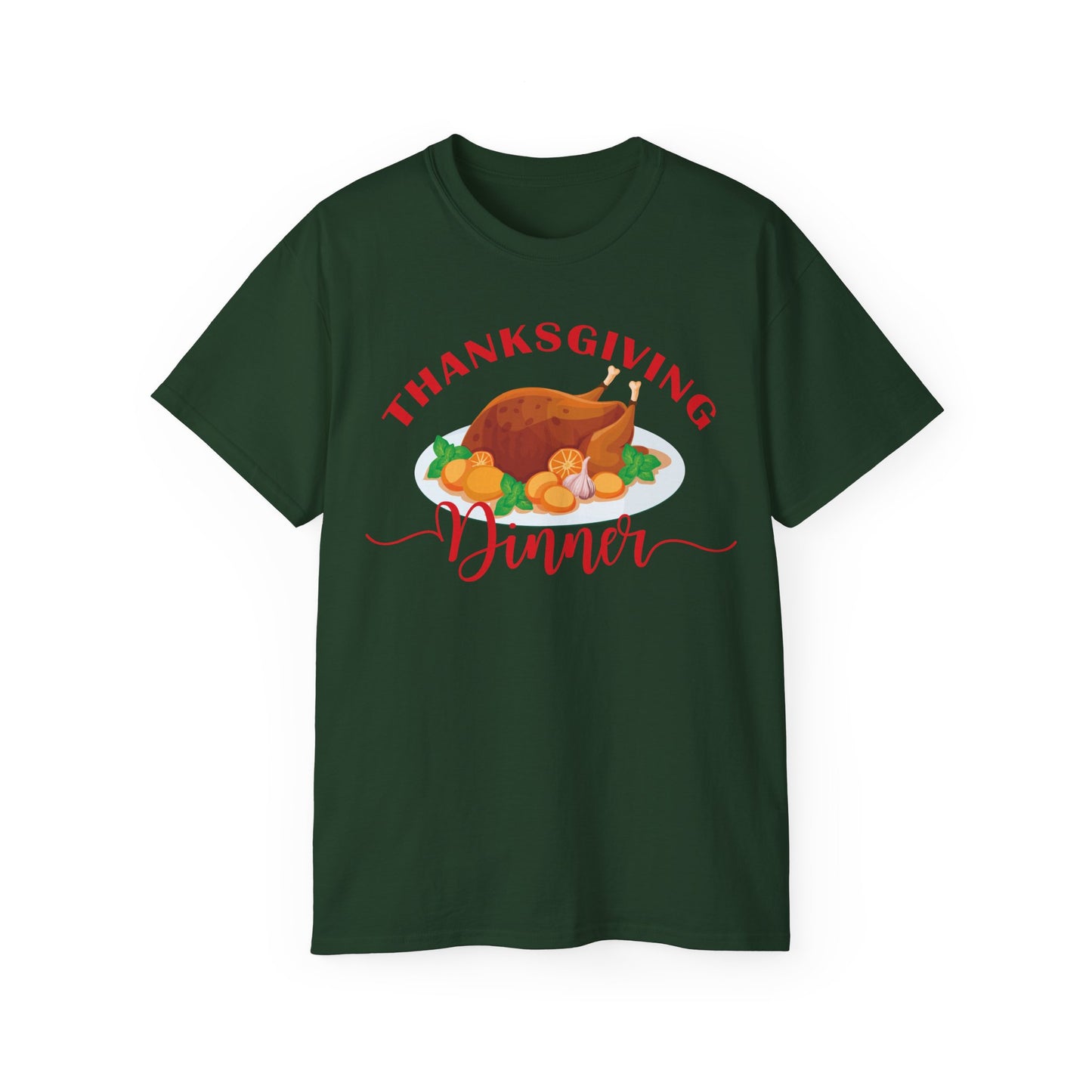Unisex Ultra Cotton Tee -Thanksgiving Dinner