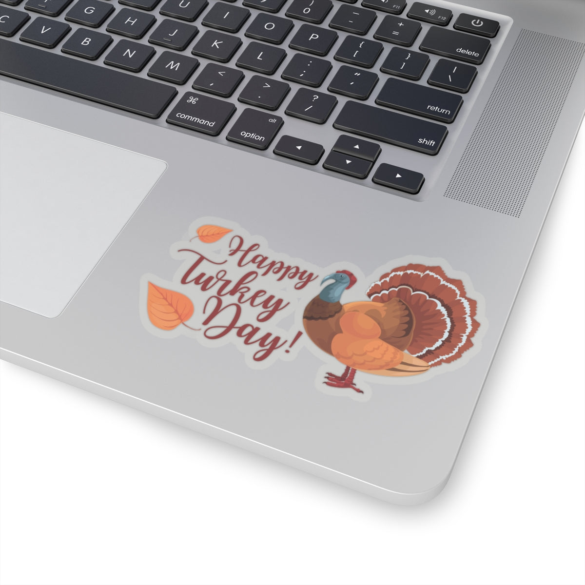 Kiss-Cut Stickers - Happy Turkey Day - Thanksgiving