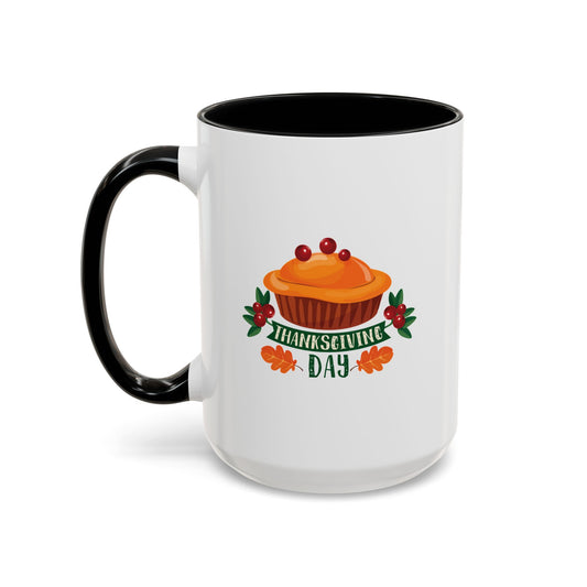 Accent Coffee Mug -Thanksgiving Day - Pie
