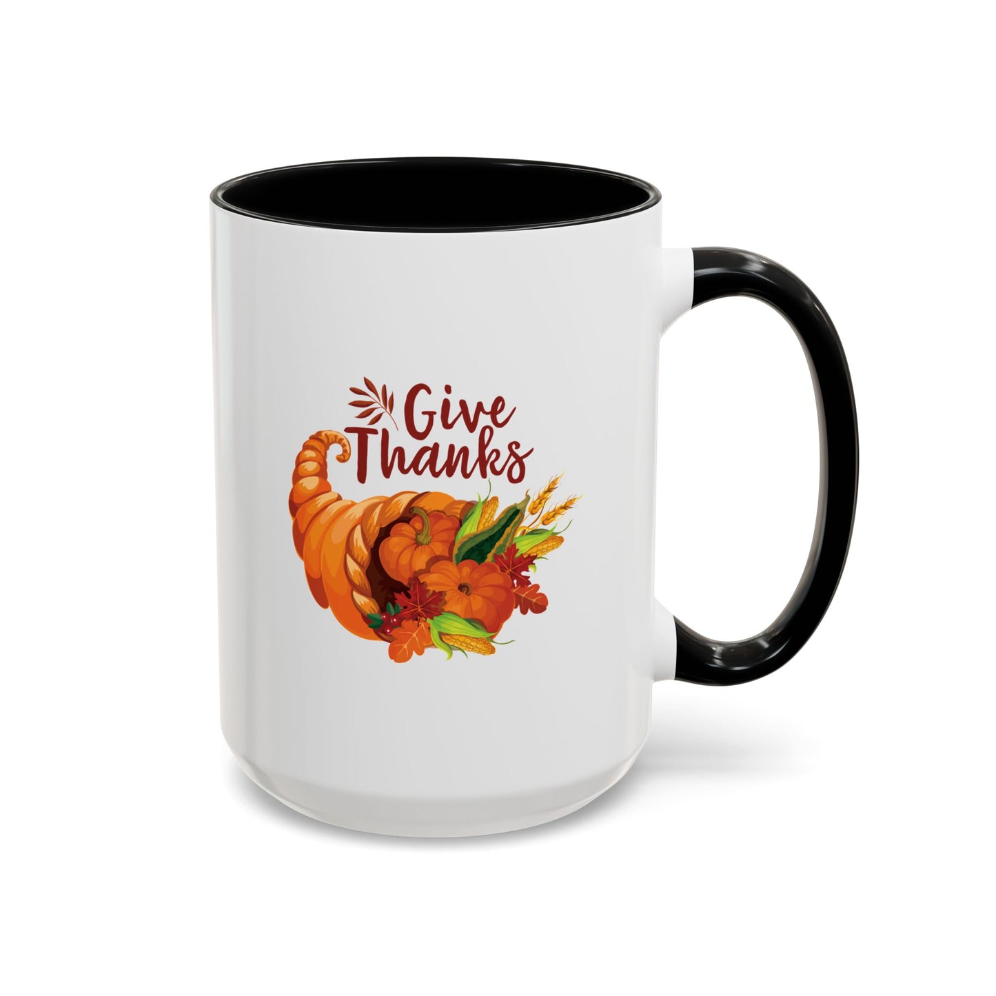 Accent Coffee Mug -Thanksgiving - Give Thanks