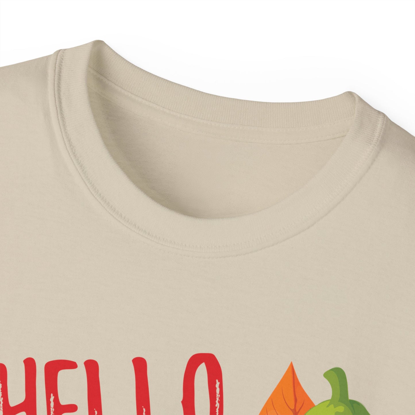 Unisex Ultra Cotton Tee - Hello Autumn