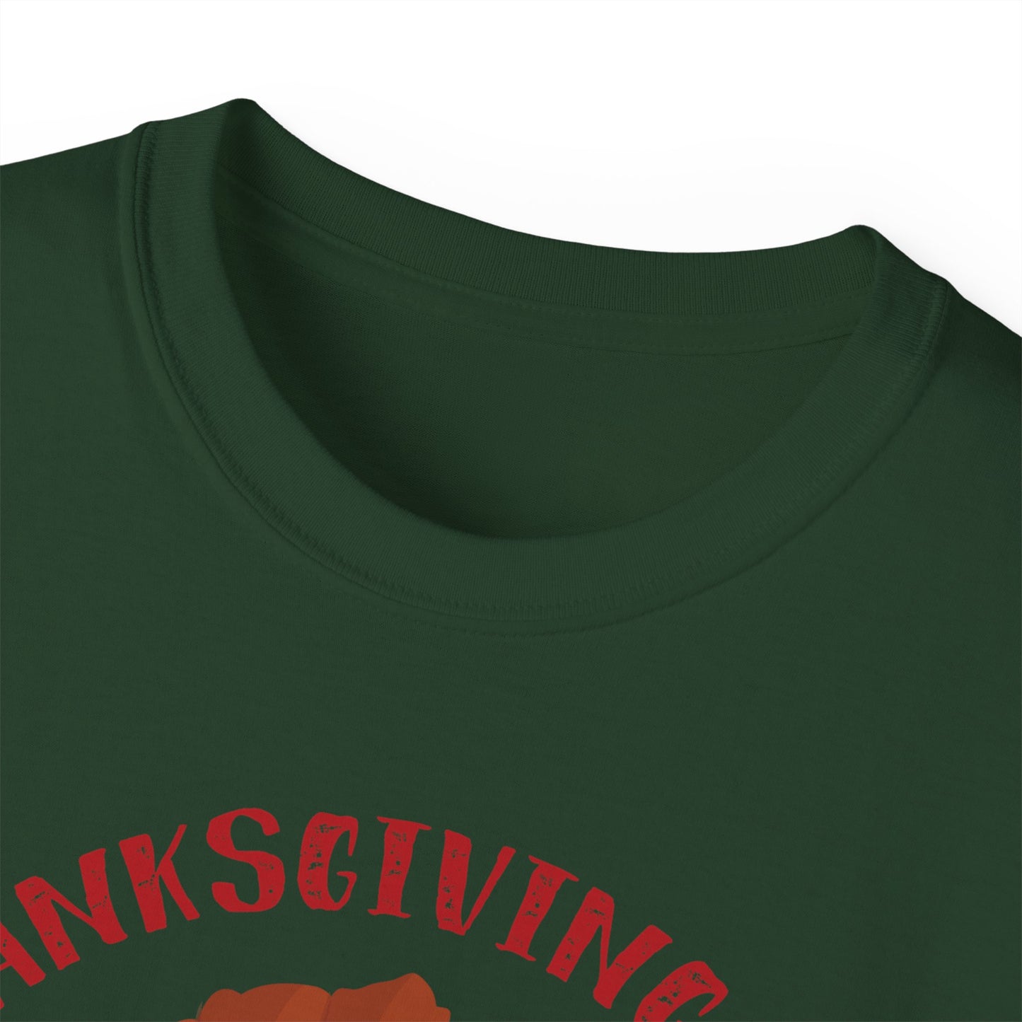 Unisex Ultra Cotton Tee - Thanksgiving - Happy Turkey Day