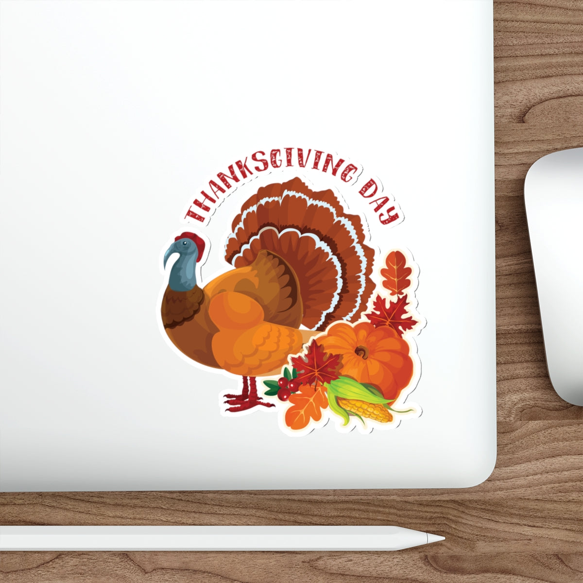 Die-Cut Stickers - Thanksgiving - Happy Turkey Day