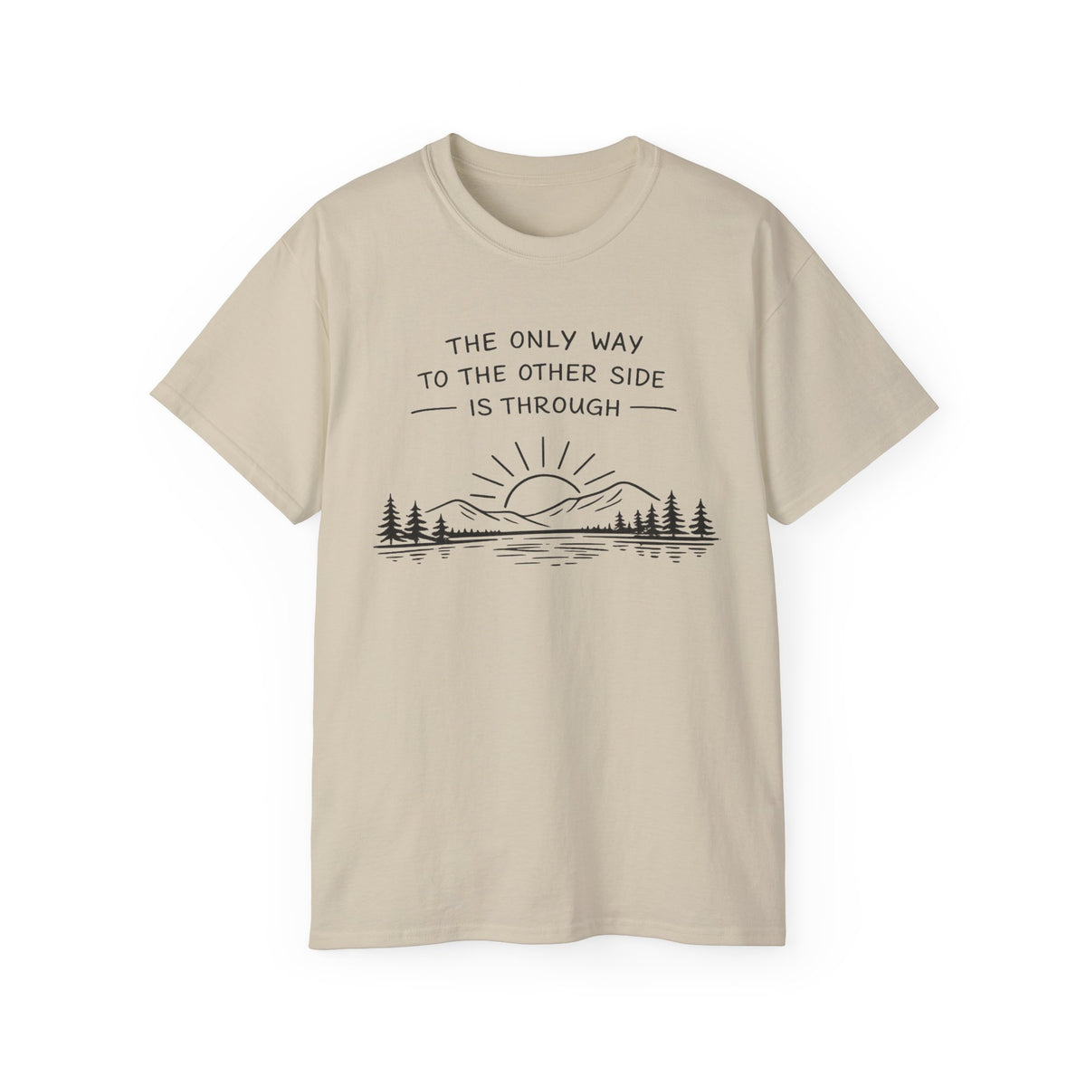 T-Shirt — The way through nature's calm