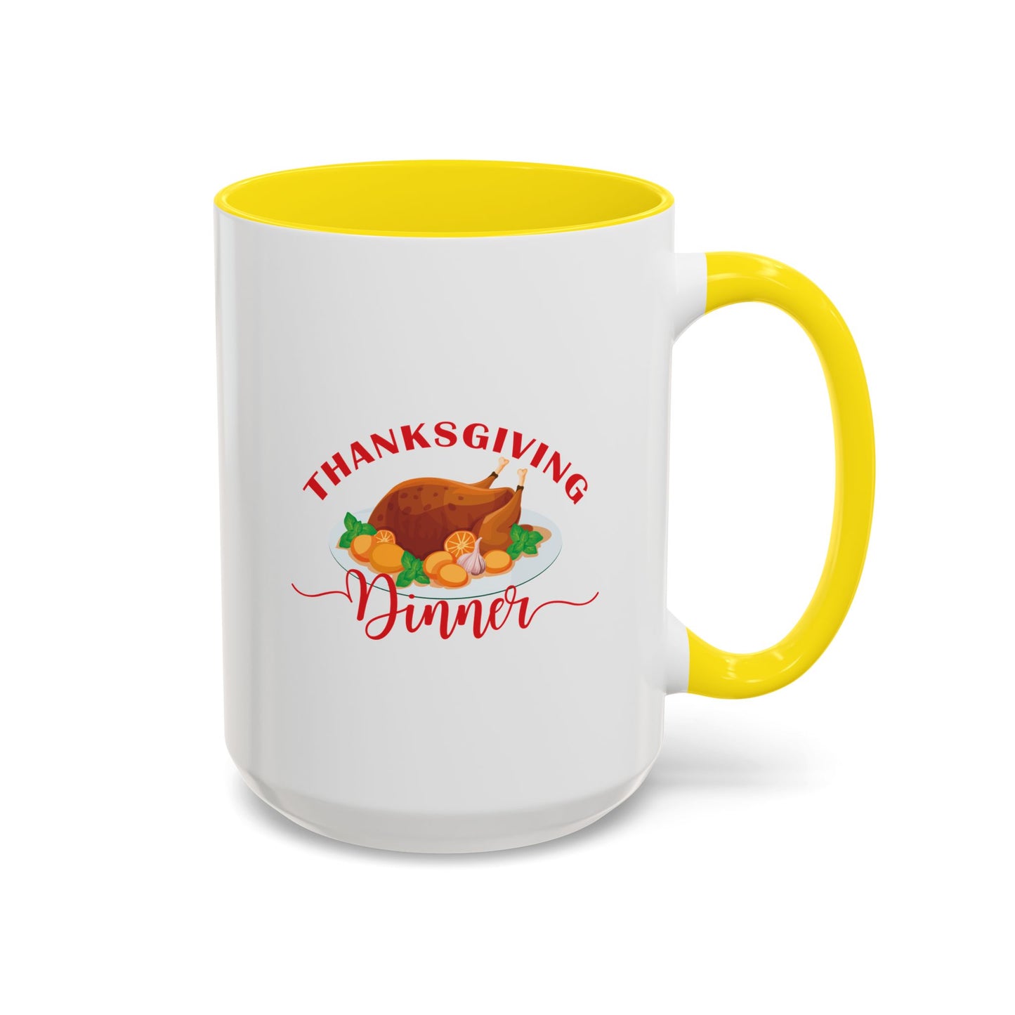 Accent Coffee Mug -Thanksgiving Dinner