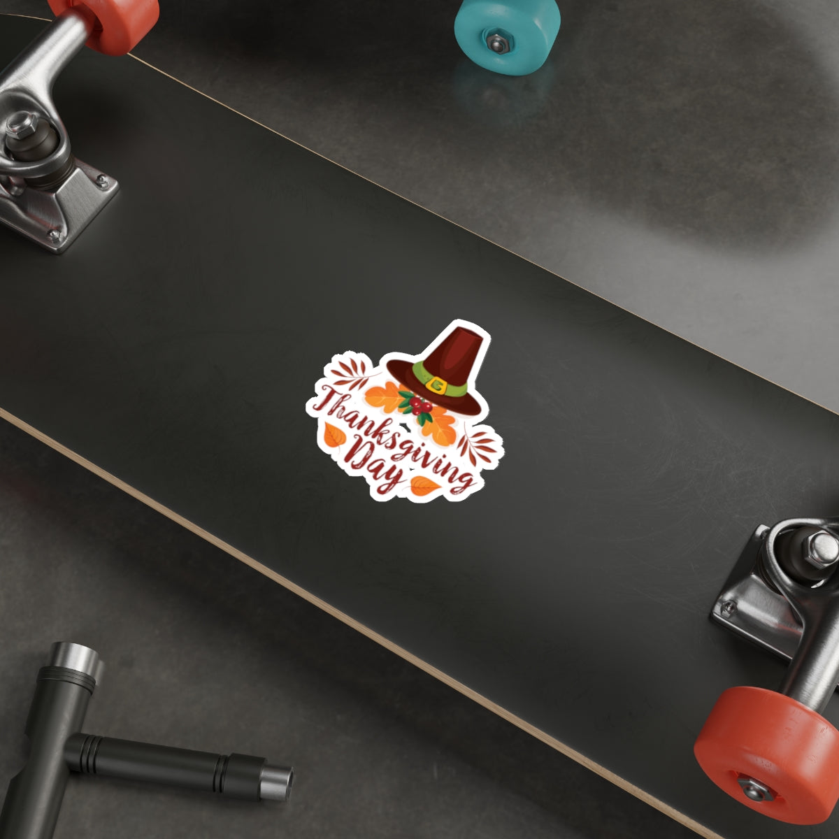 Die-Cut Stickers - Thanksgiving Day - Happy Thanksgiving Day