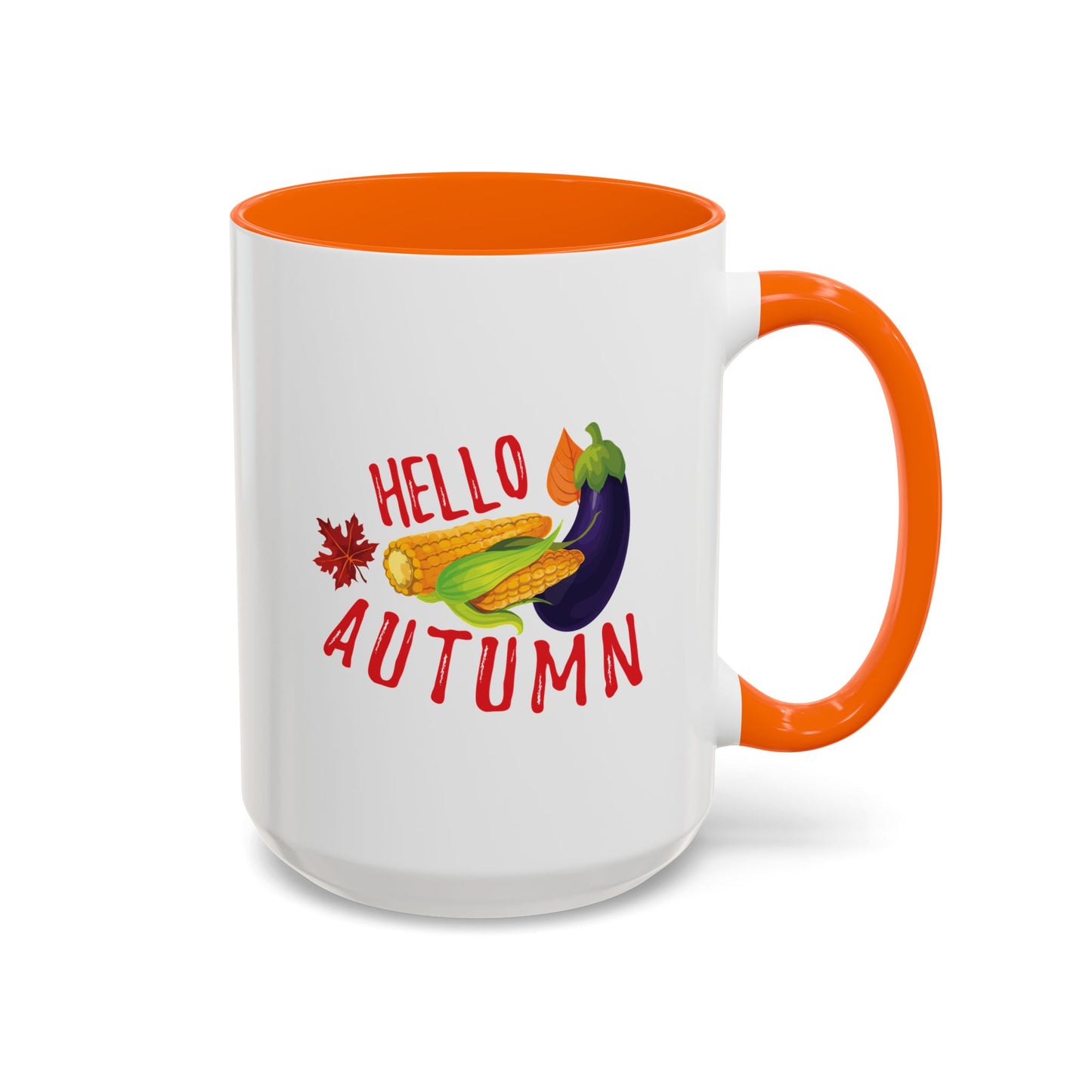Accent Coffee Mug -Hello Autumn
