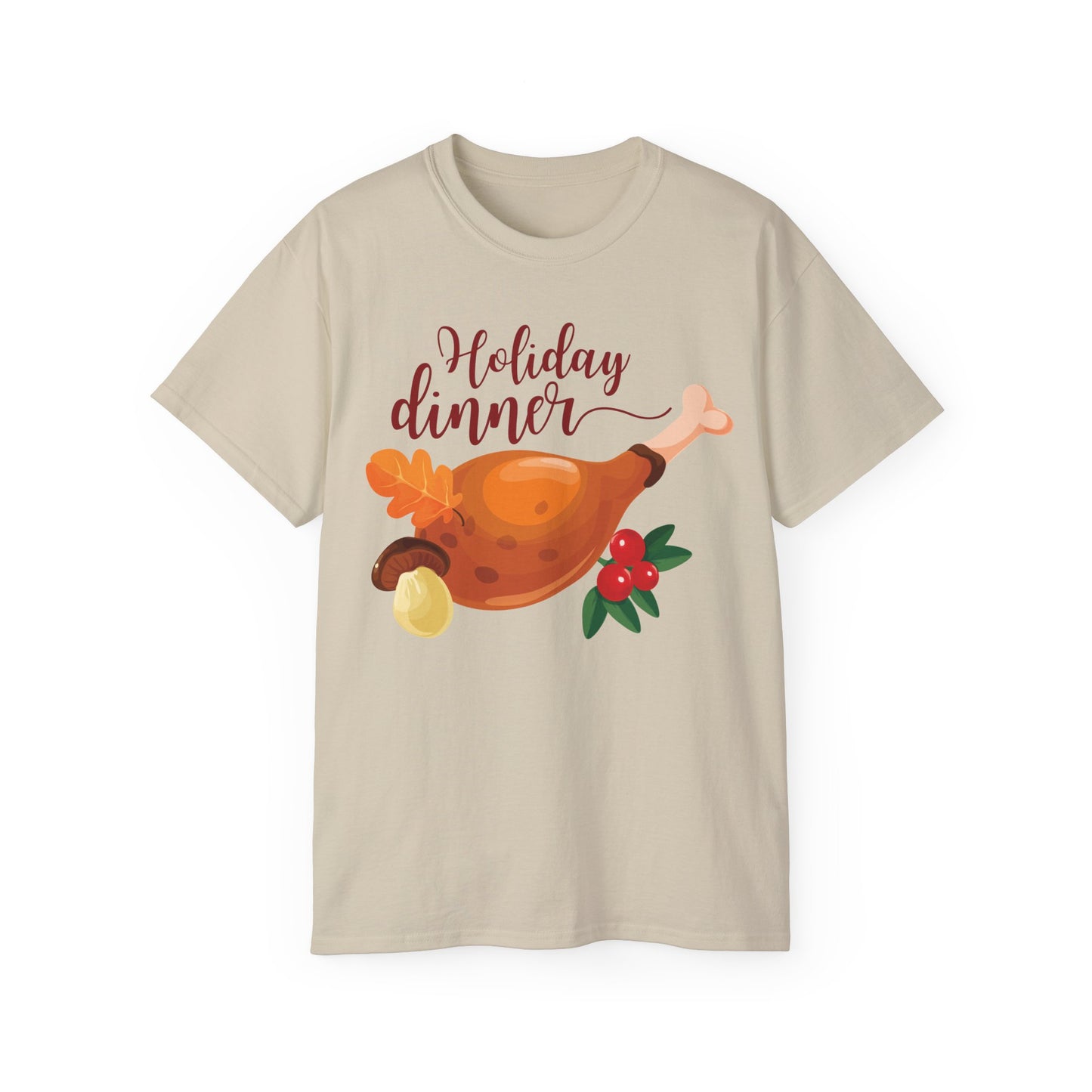Unisex Ultra Cotton Tee - Holiday Dinner