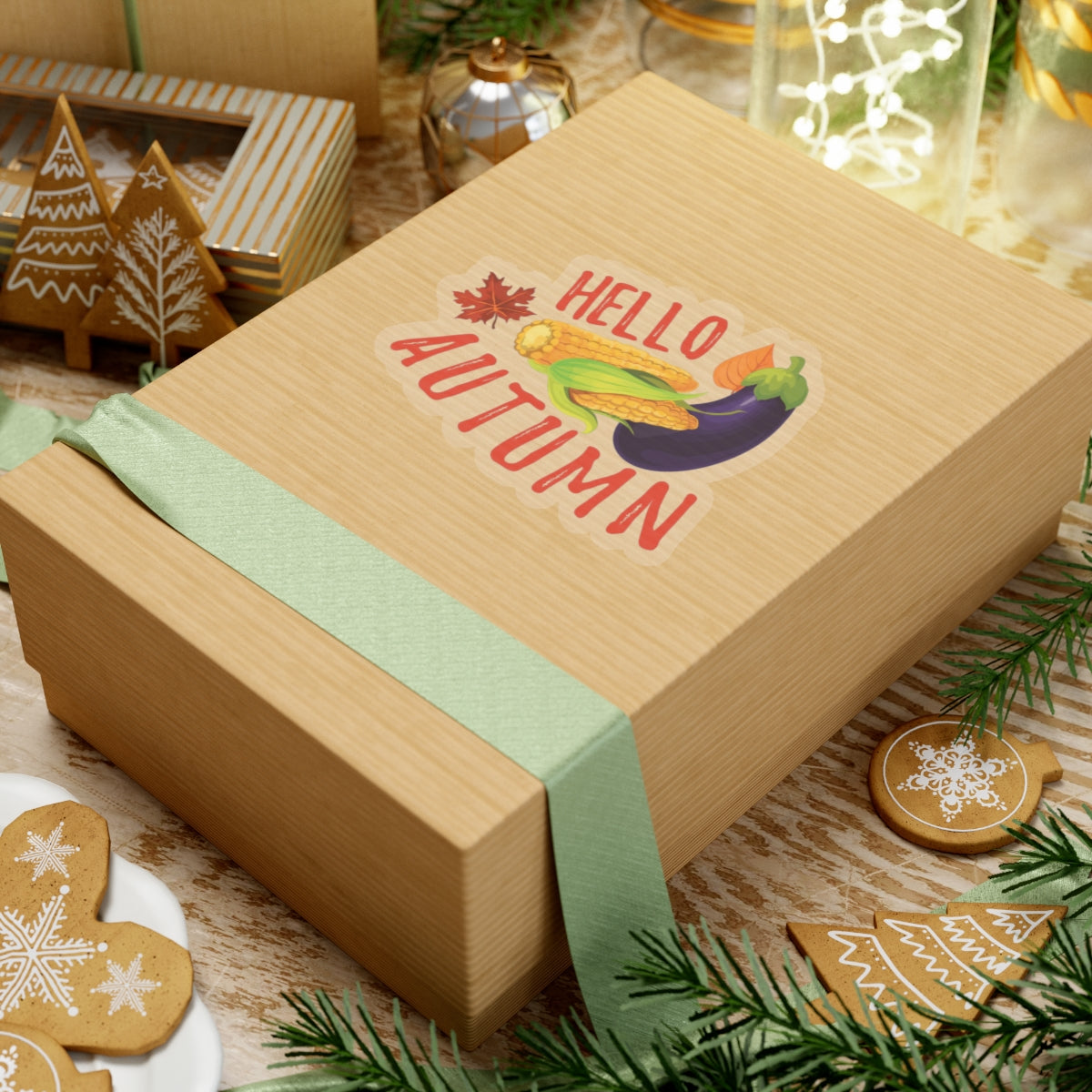 Kiss-Cut Stickers - Hello Autumn