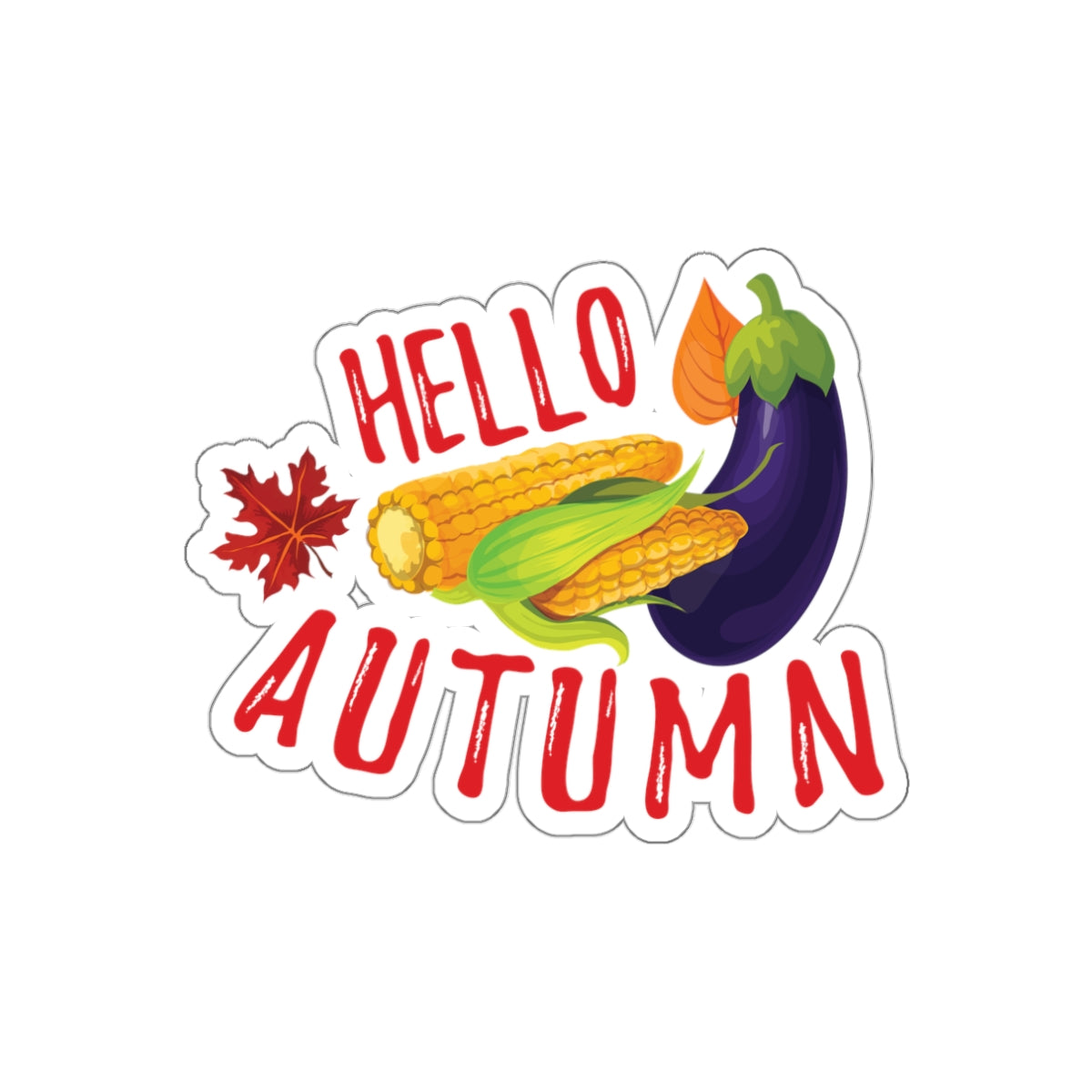Die-Cut Stickers - Hello Autumn