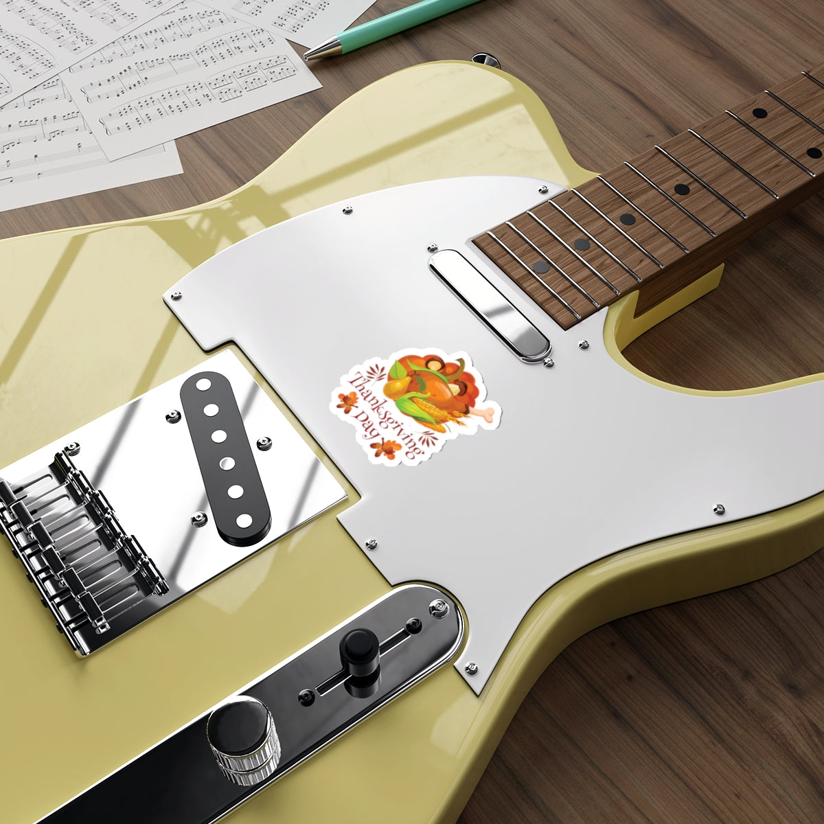 Die-Cut Stickers - Thanksgiving Day - Turkey