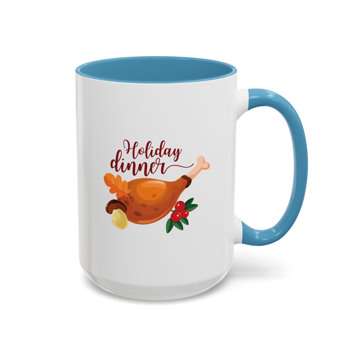 Accent Coffee Mug -Holiday Dinner