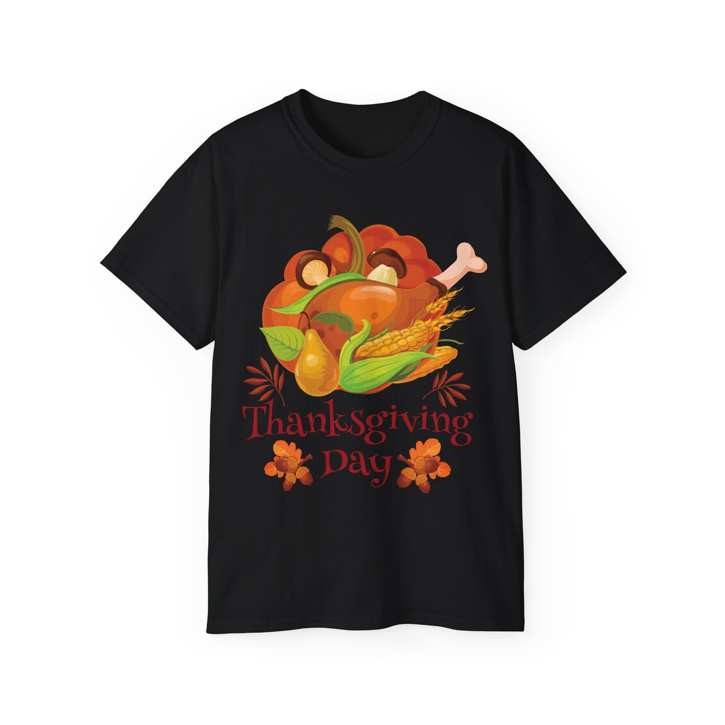 Unisex Ultra Cotton Tee - Thanksgiving Day - Turkey
