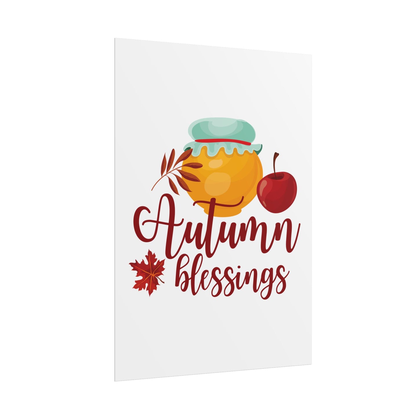 Rolled Poster - Autumn Blessings