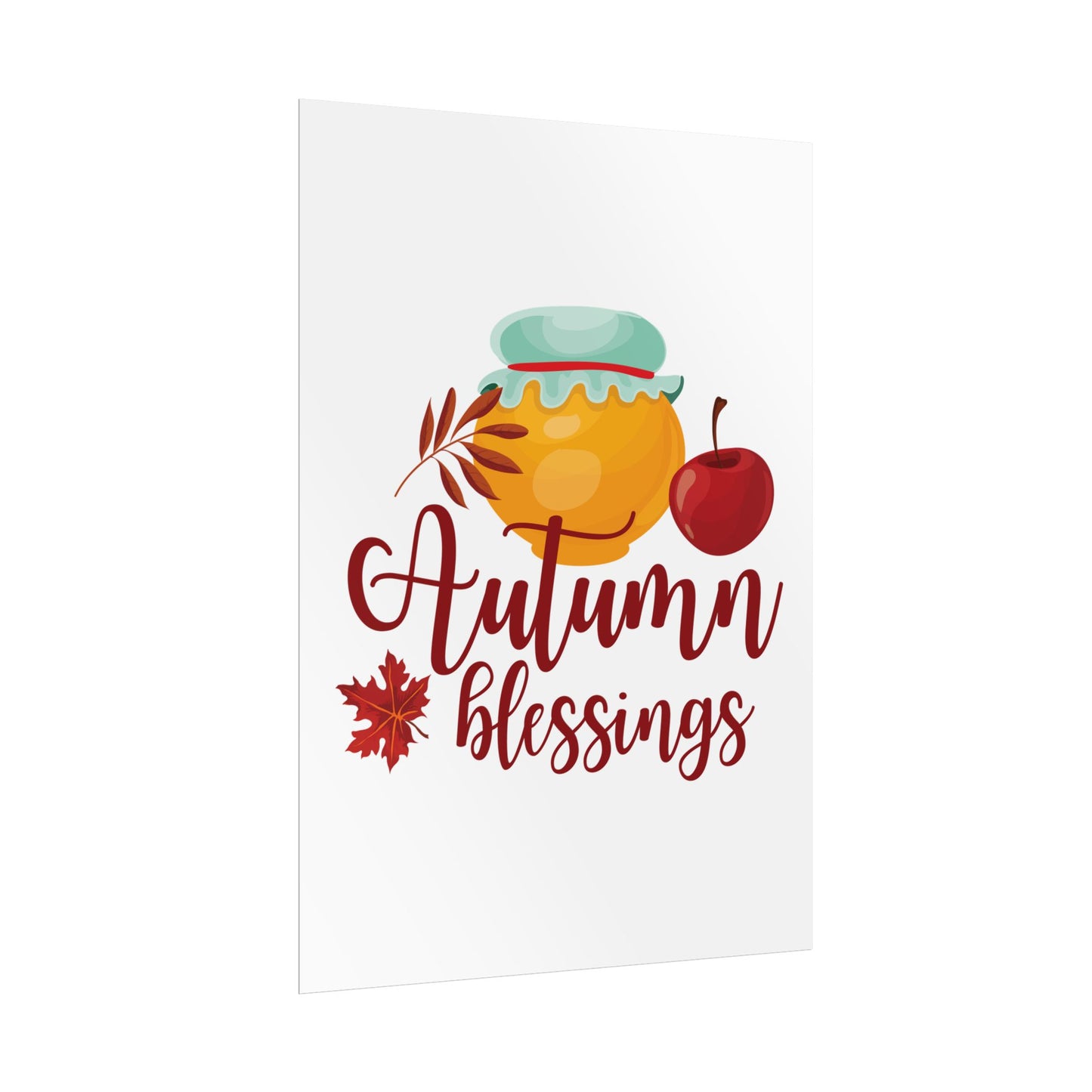 Rolled Poster - Autumn Blessings