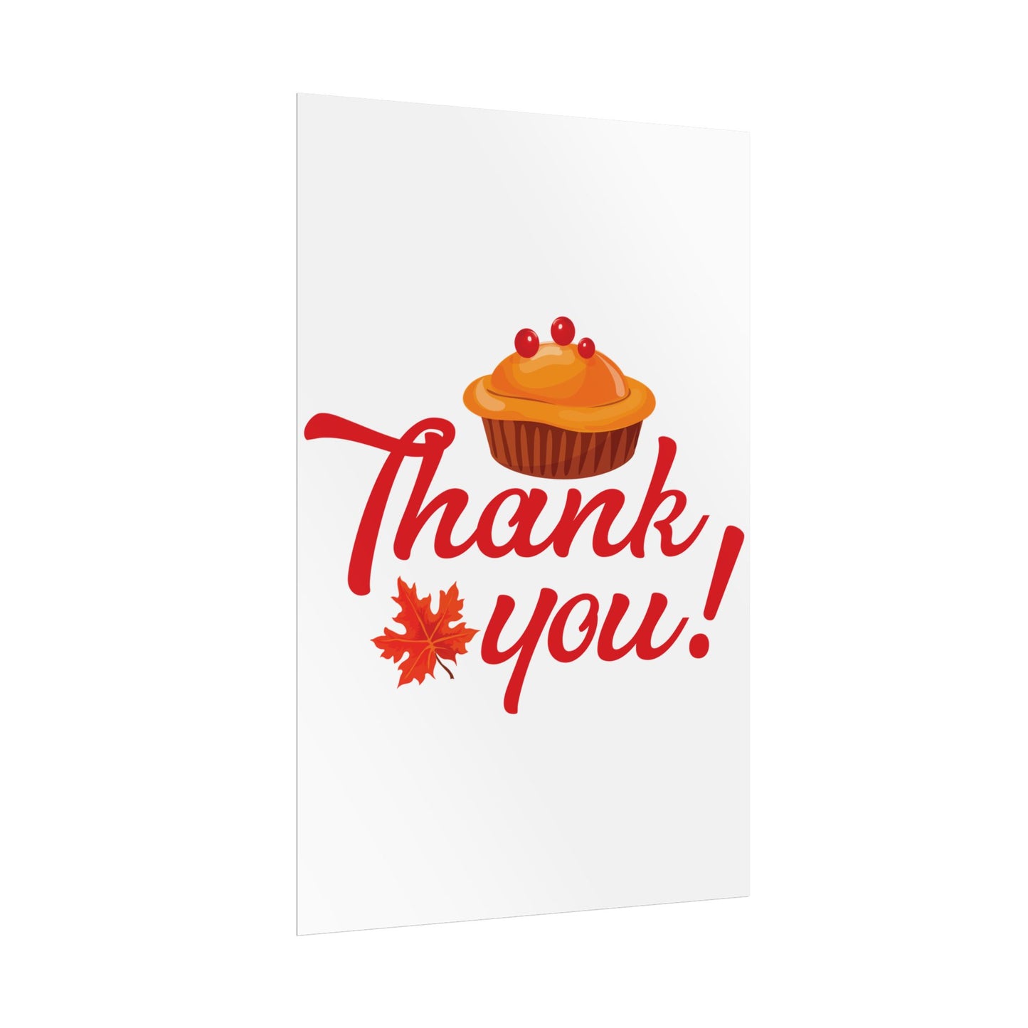 Rolled Poster -Thank you