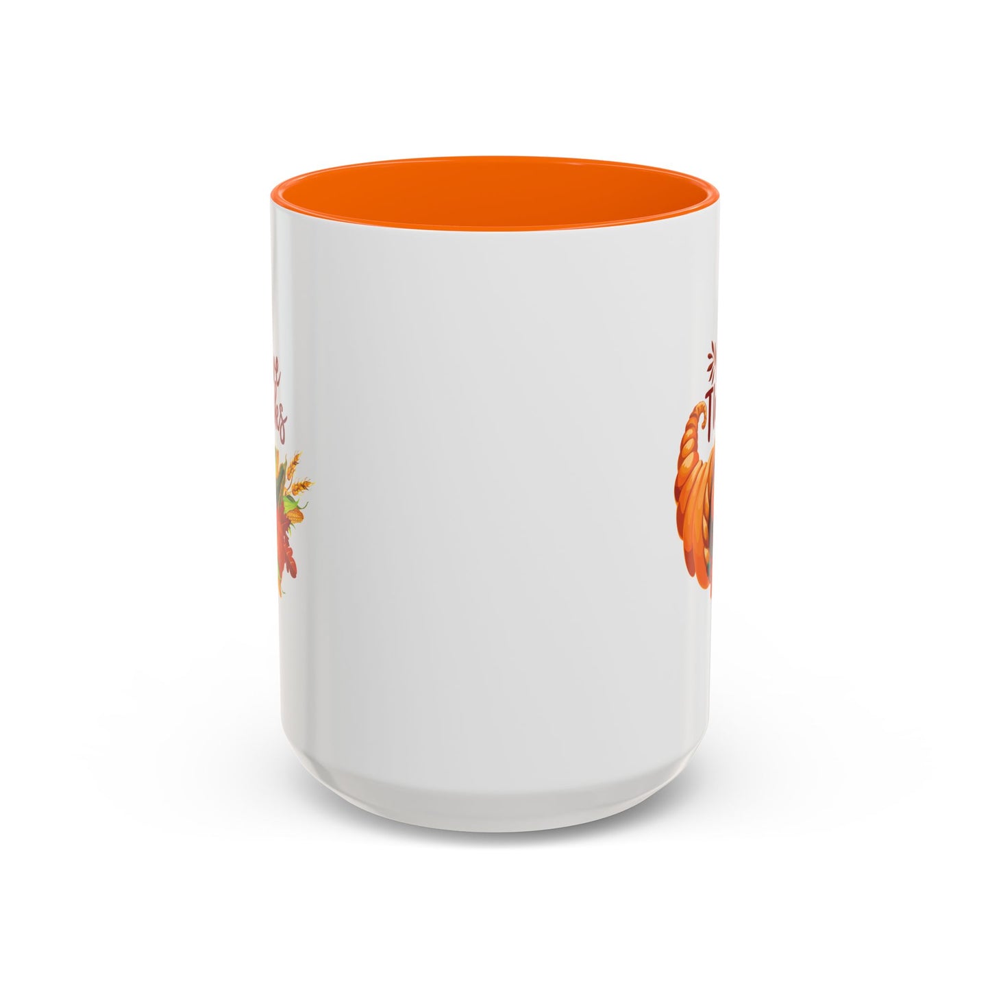 Accent Coffee Mug -Thanksgiving - Give Thanks