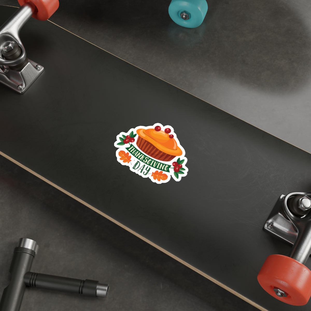 Die-Cut Stickers - Thanksgiving Day - Pie
