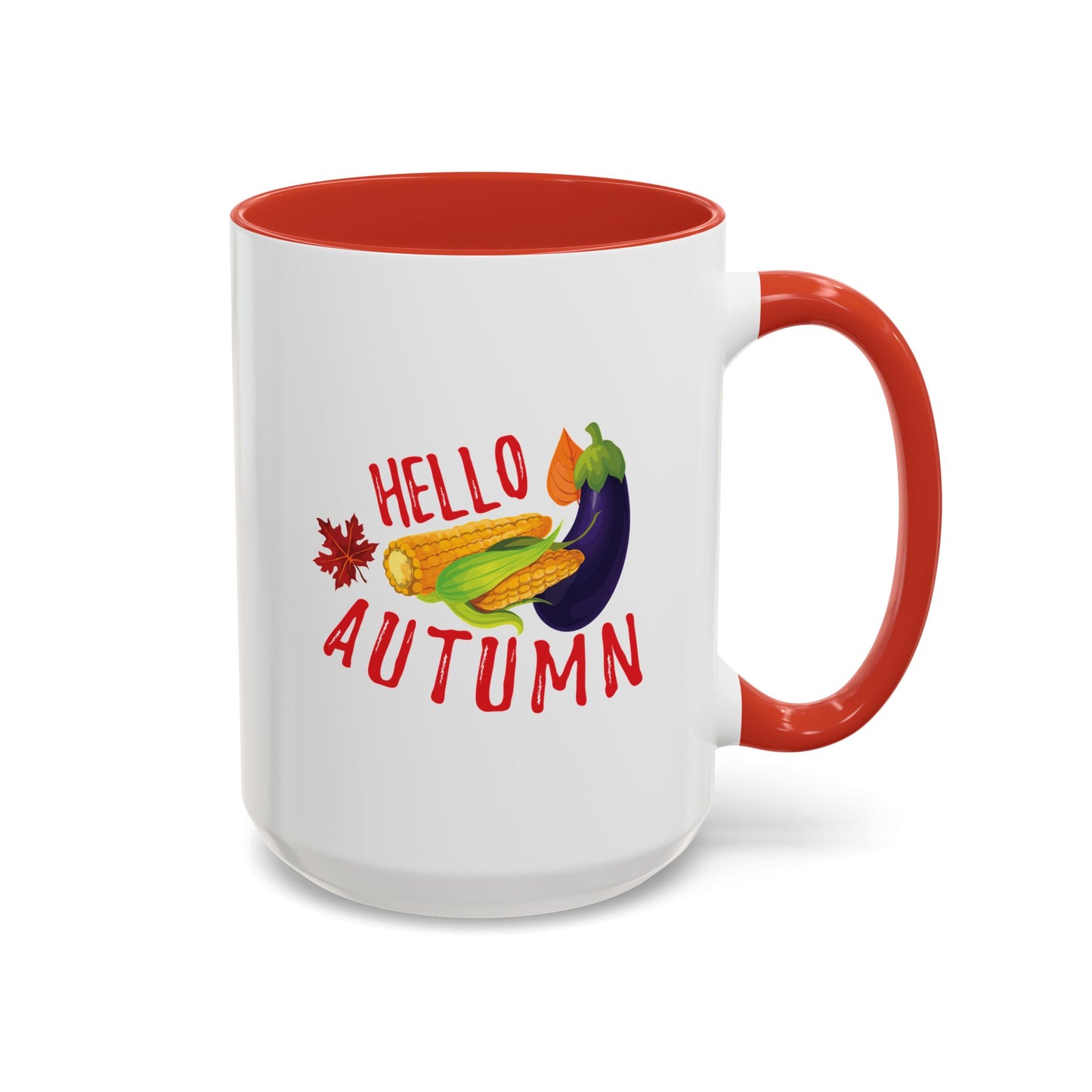 Accent Coffee Mug -Hello Autumn