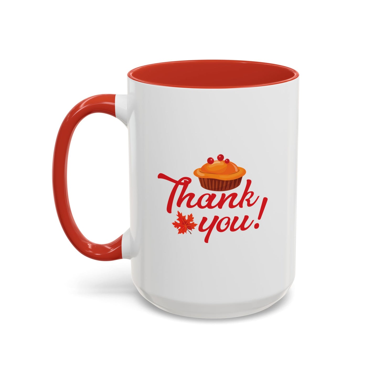 Accent Coffee Mug -Thank you