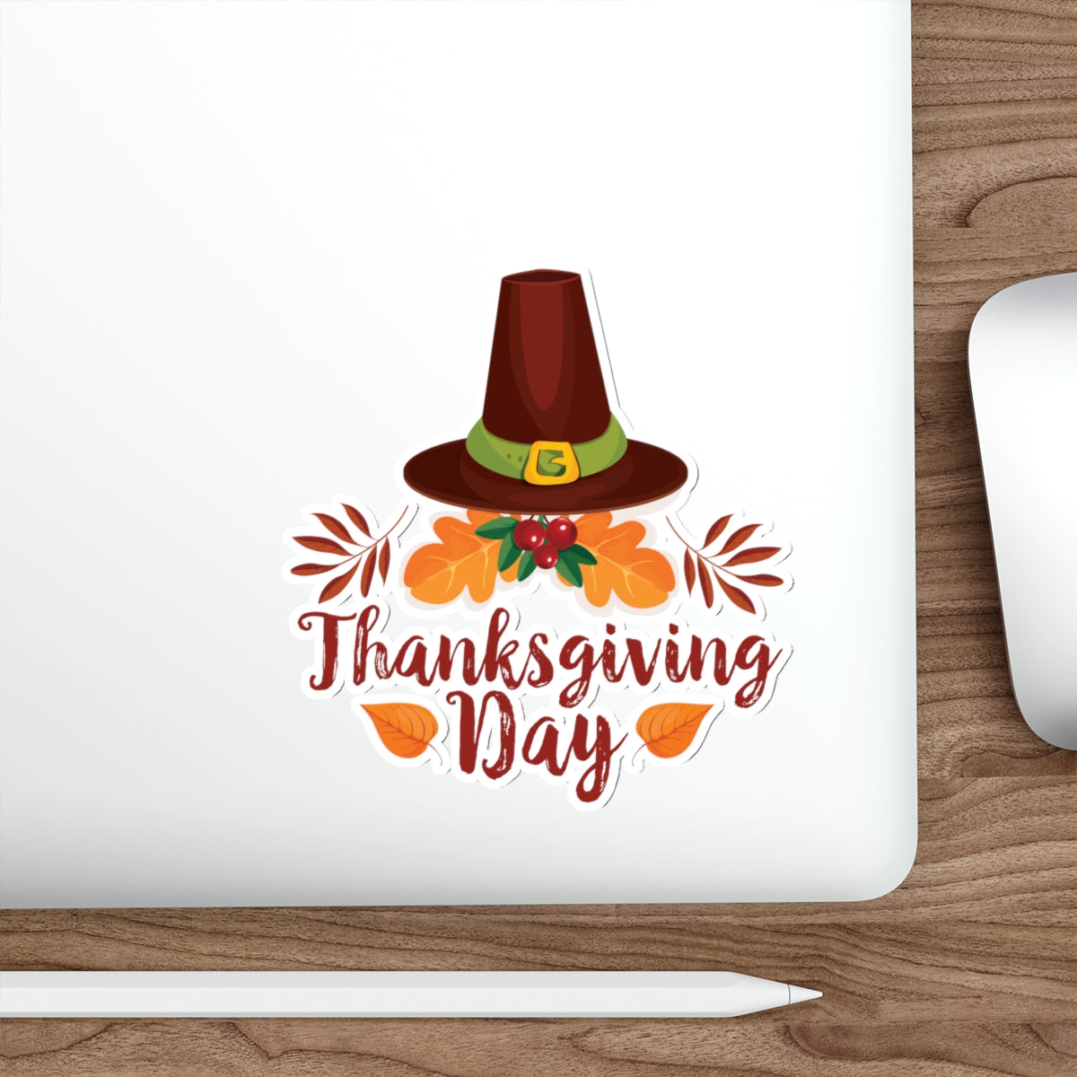Die-Cut Stickers - Thanksgiving Day - Happy Thanksgiving Day