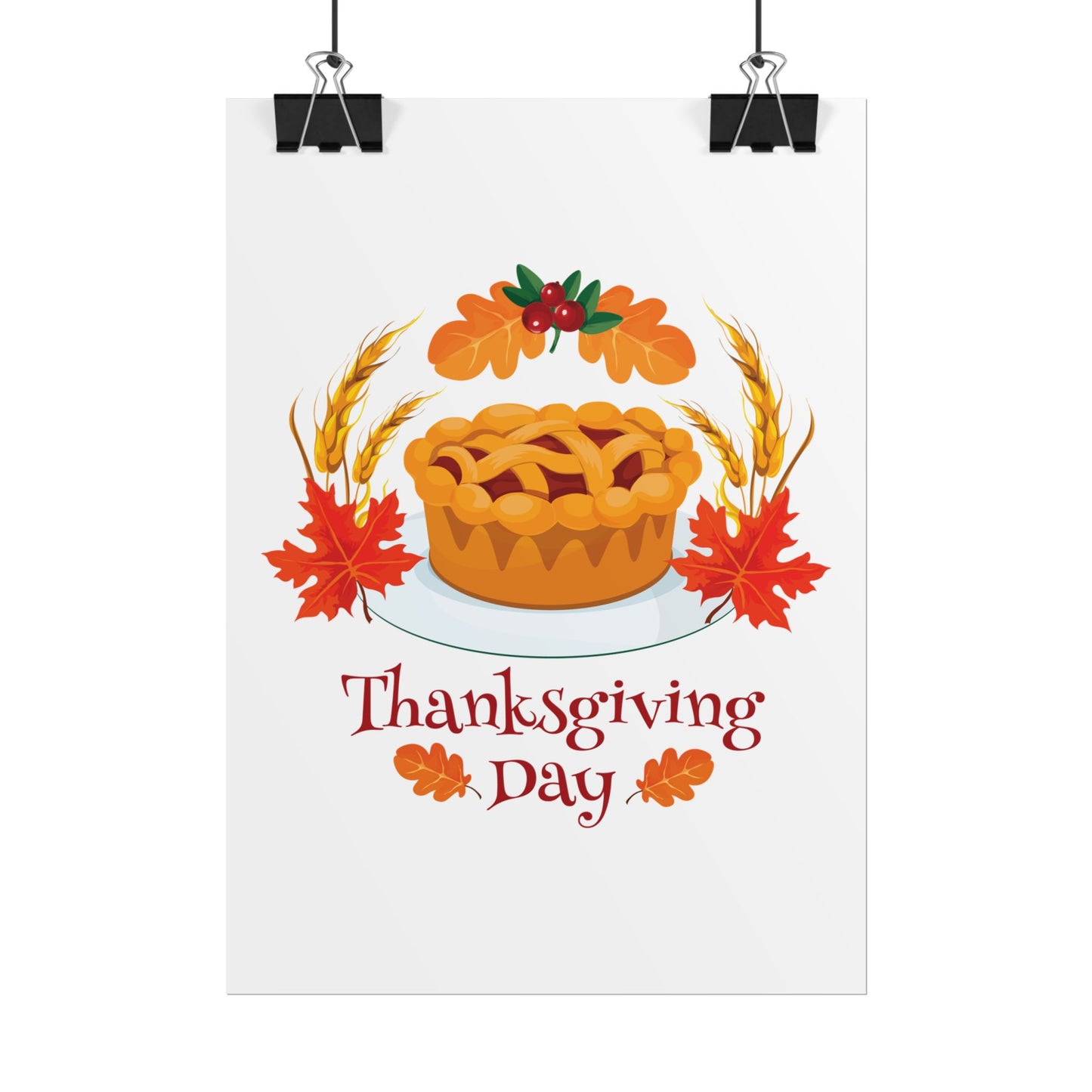 Rolled Poster -Thanksgiving Day