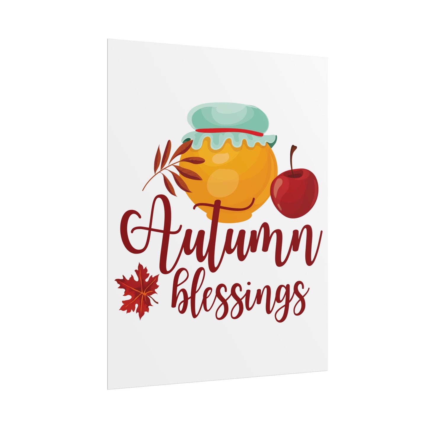 Rolled Poster - Autumn Blessings