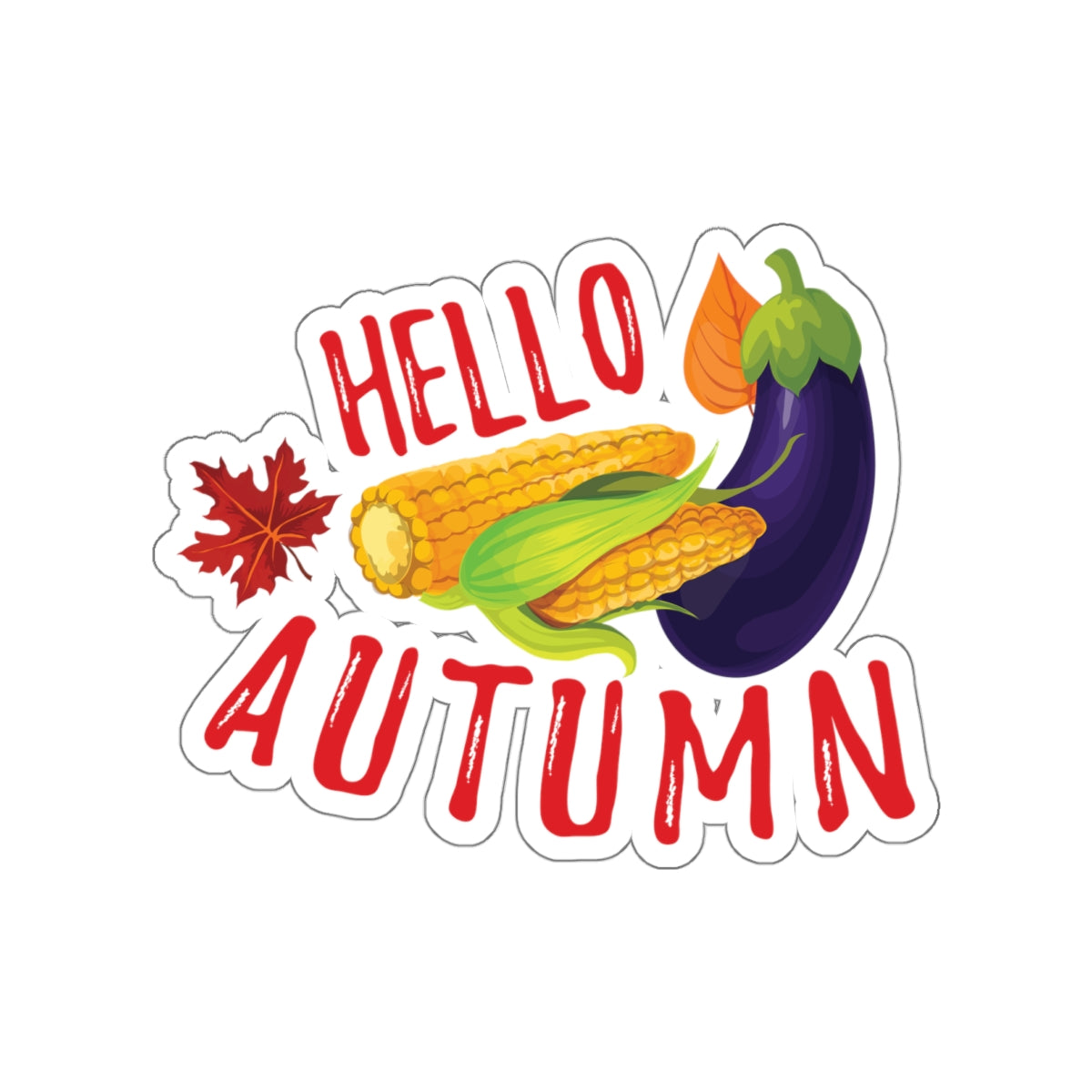 Die-Cut Stickers - Hello Autumn