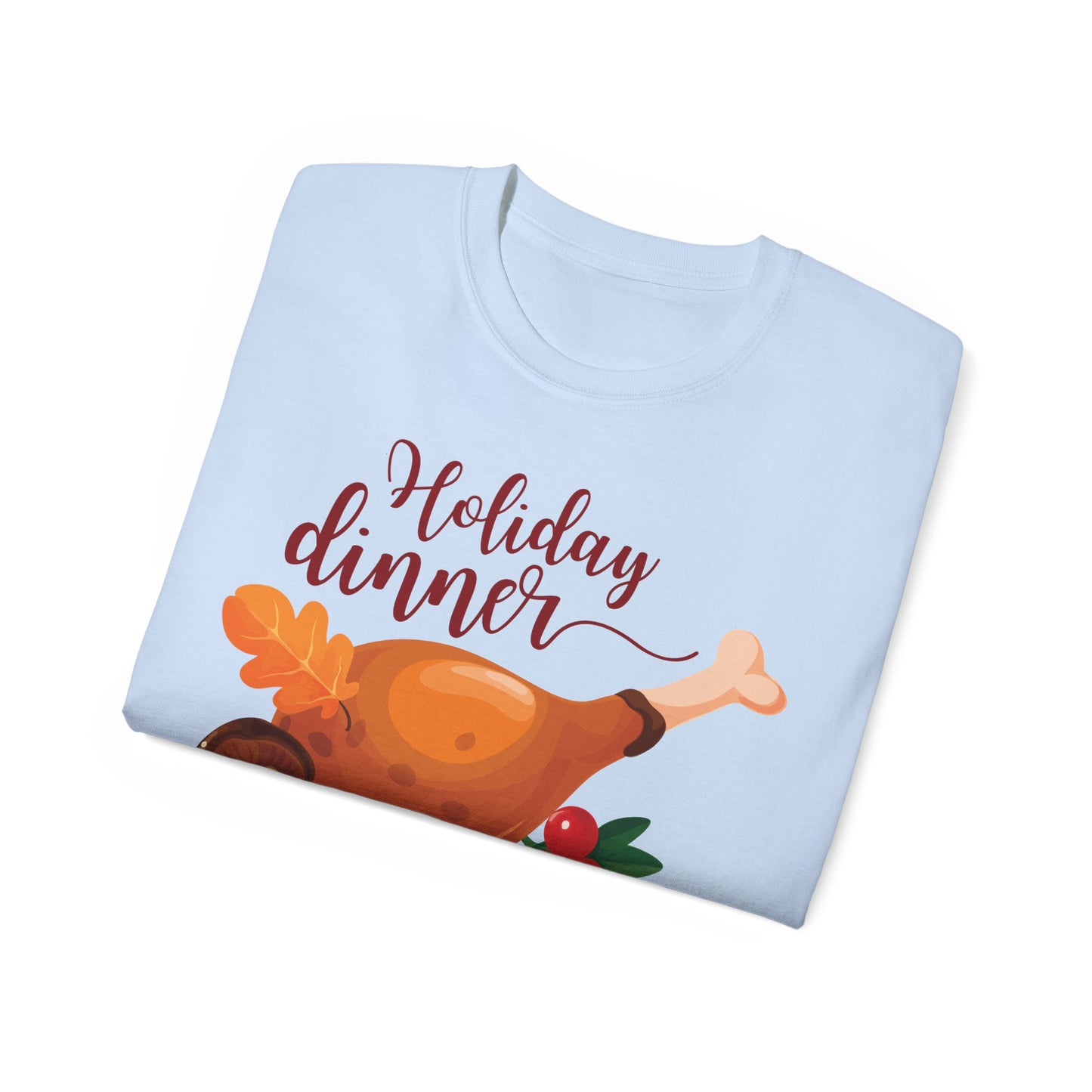 Unisex Ultra Cotton Tee - Holiday Dinner